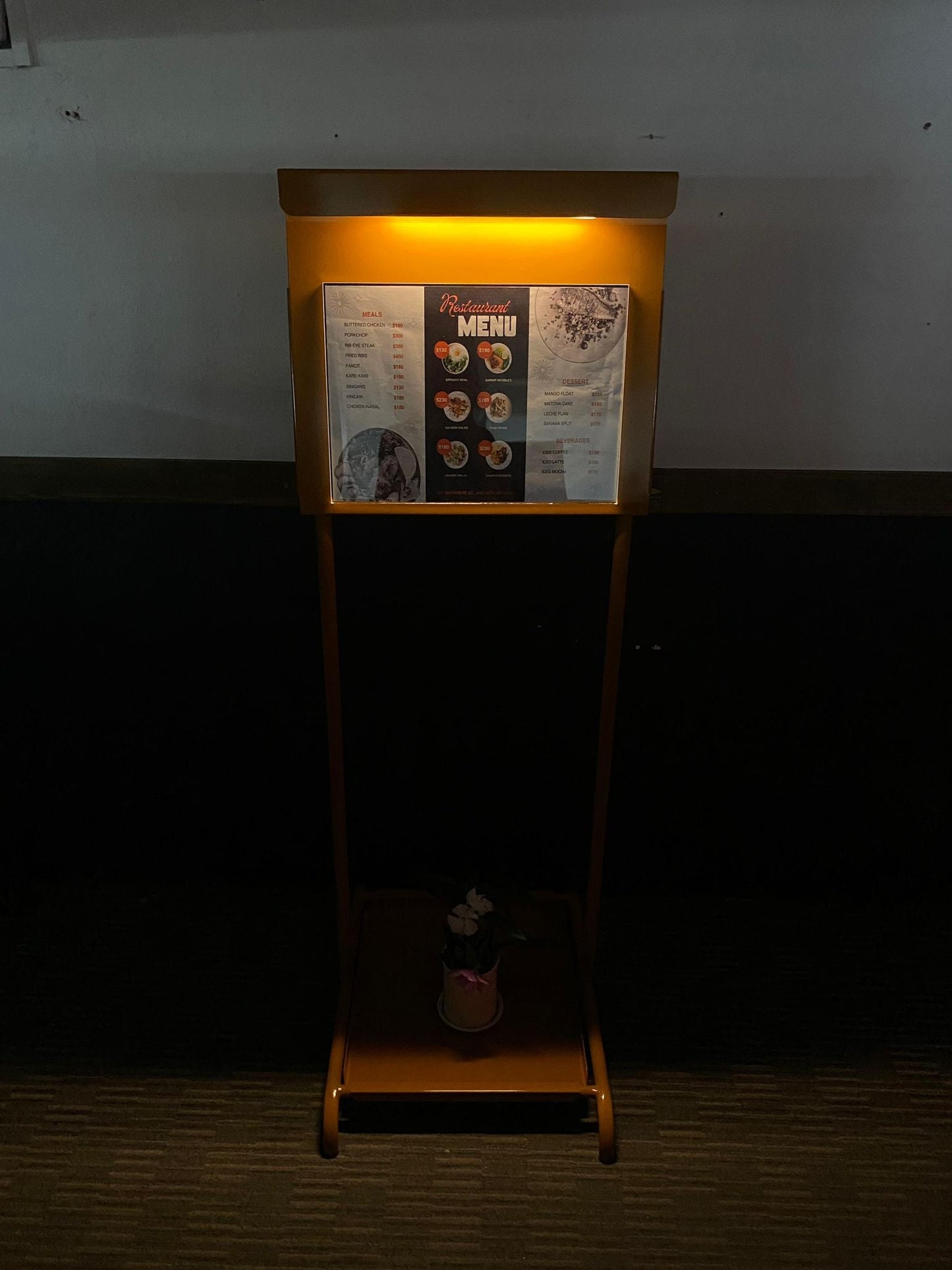 Rechargeable Menu Board - Otimsan Shop