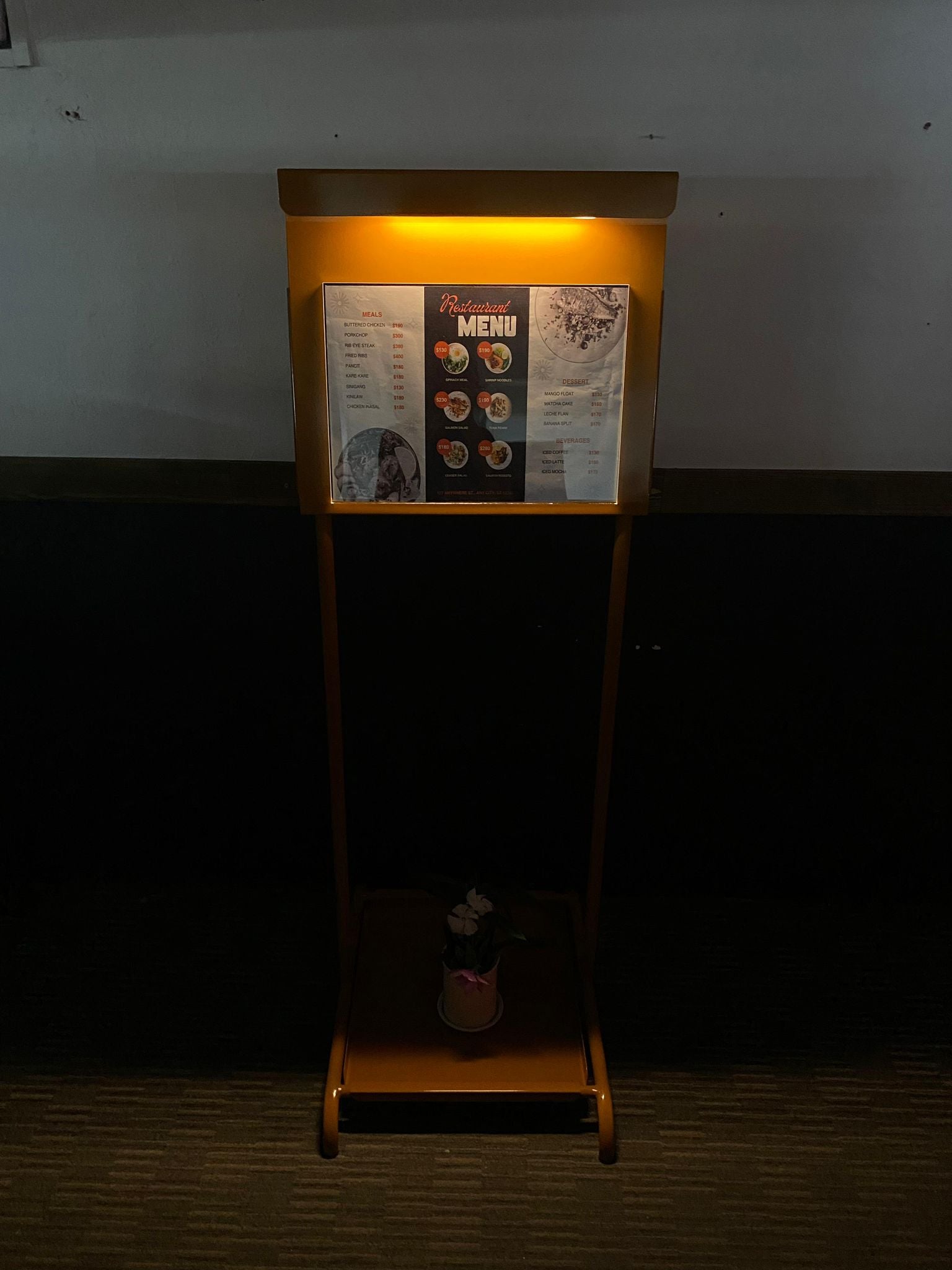Rechargeable Menu Board - Otimsan Shop