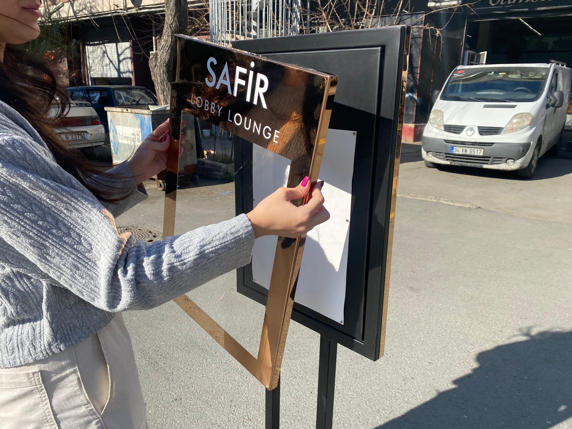 Freestanding Menu - Otimsan Shop
