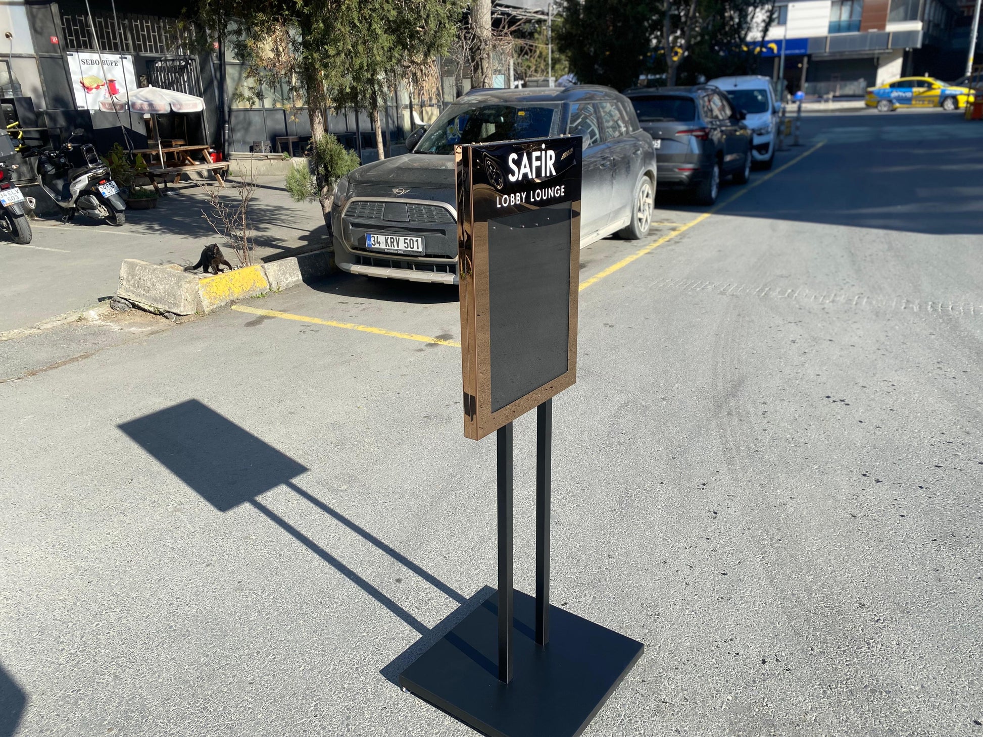 Freestanding Menu - Otimsan Shop