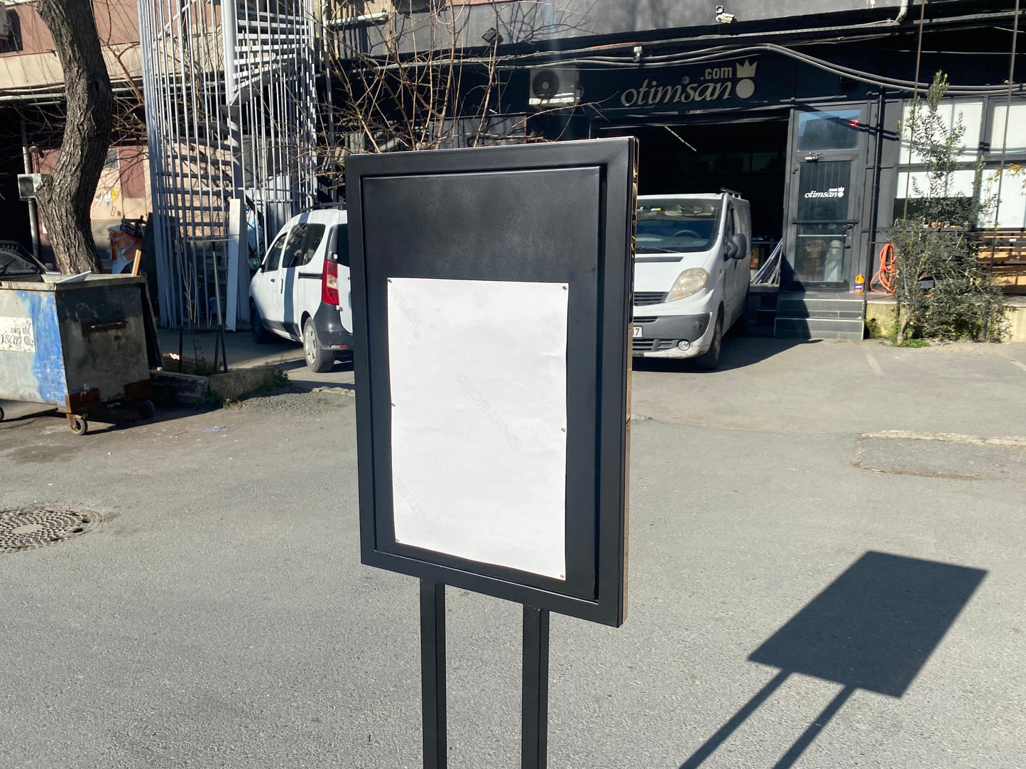 Freestanding Menu - Otimsan Shop