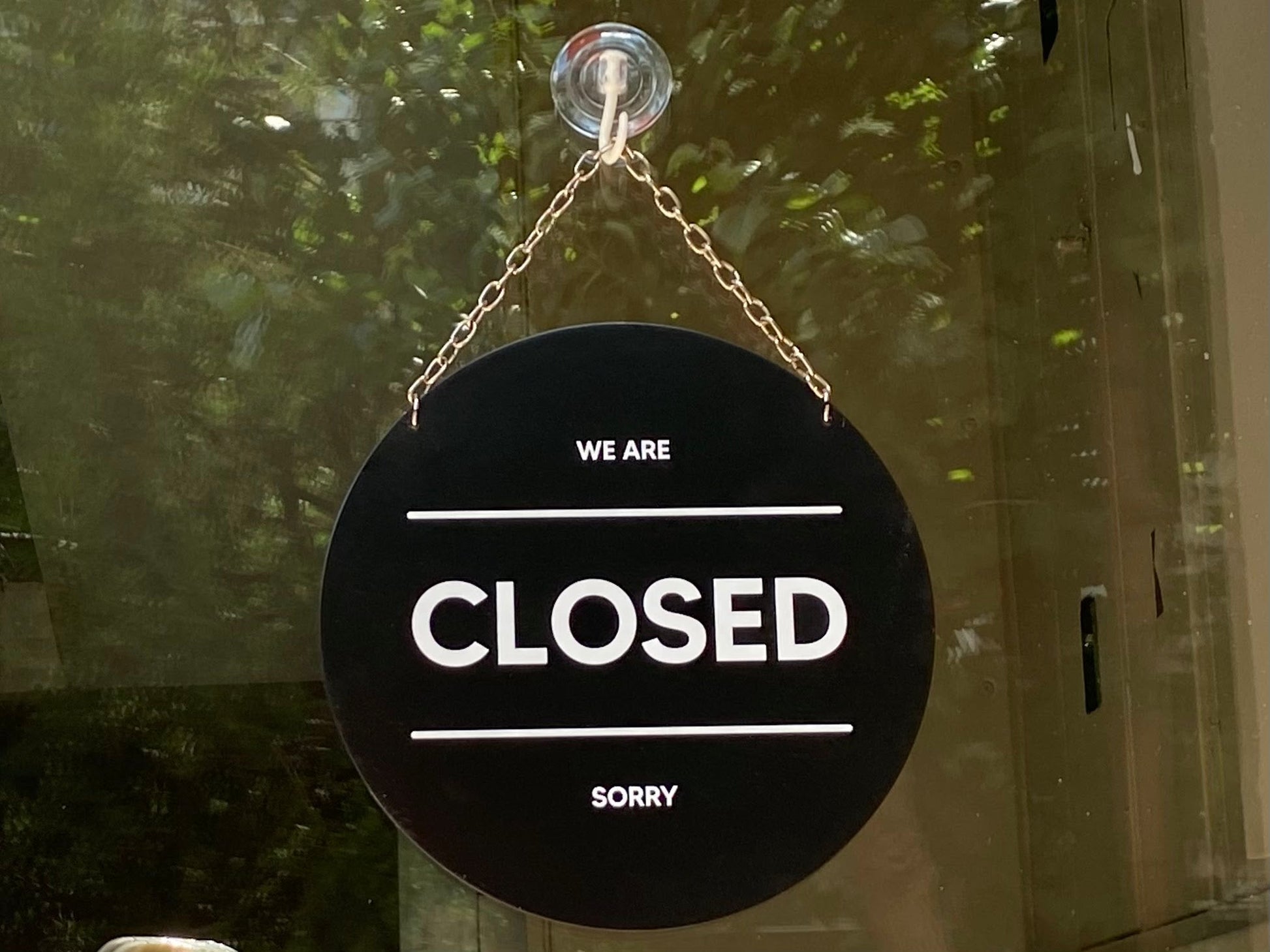 Open/Closed Sign | Custom Hanging Door Sign - Otimsan Shop