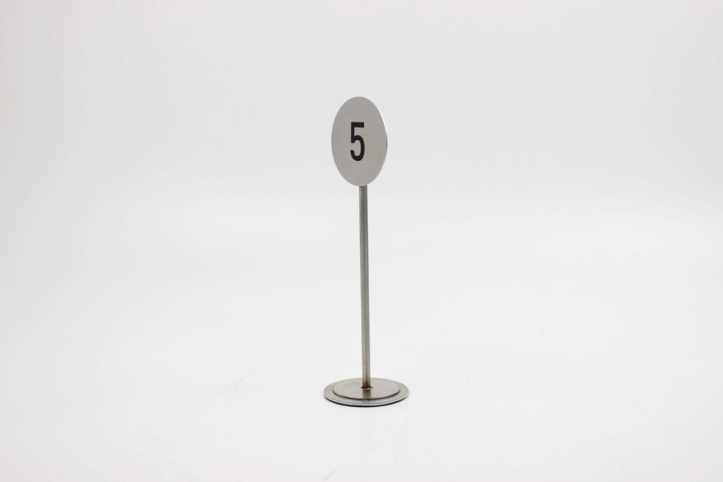 Premium Stainless Steel Table Number Stand | For Cafés, Restaurants & VIP Venues - Otimsan Shop