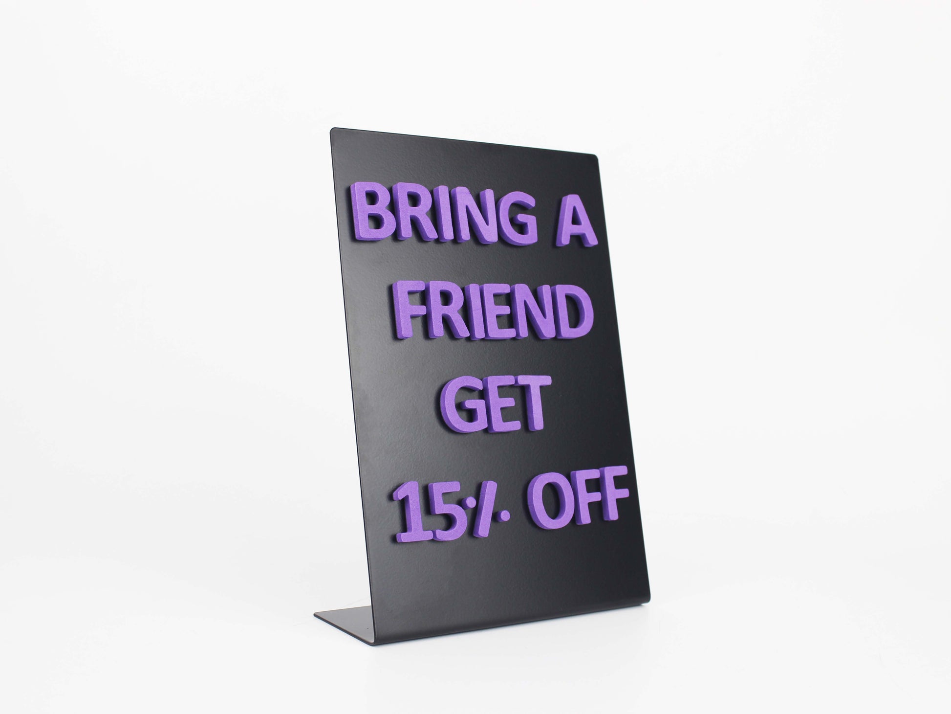 3-Piece Magnetic Tabletop Menu & Campaign Stand – Countertop Information Display Board - Otimsan Shop