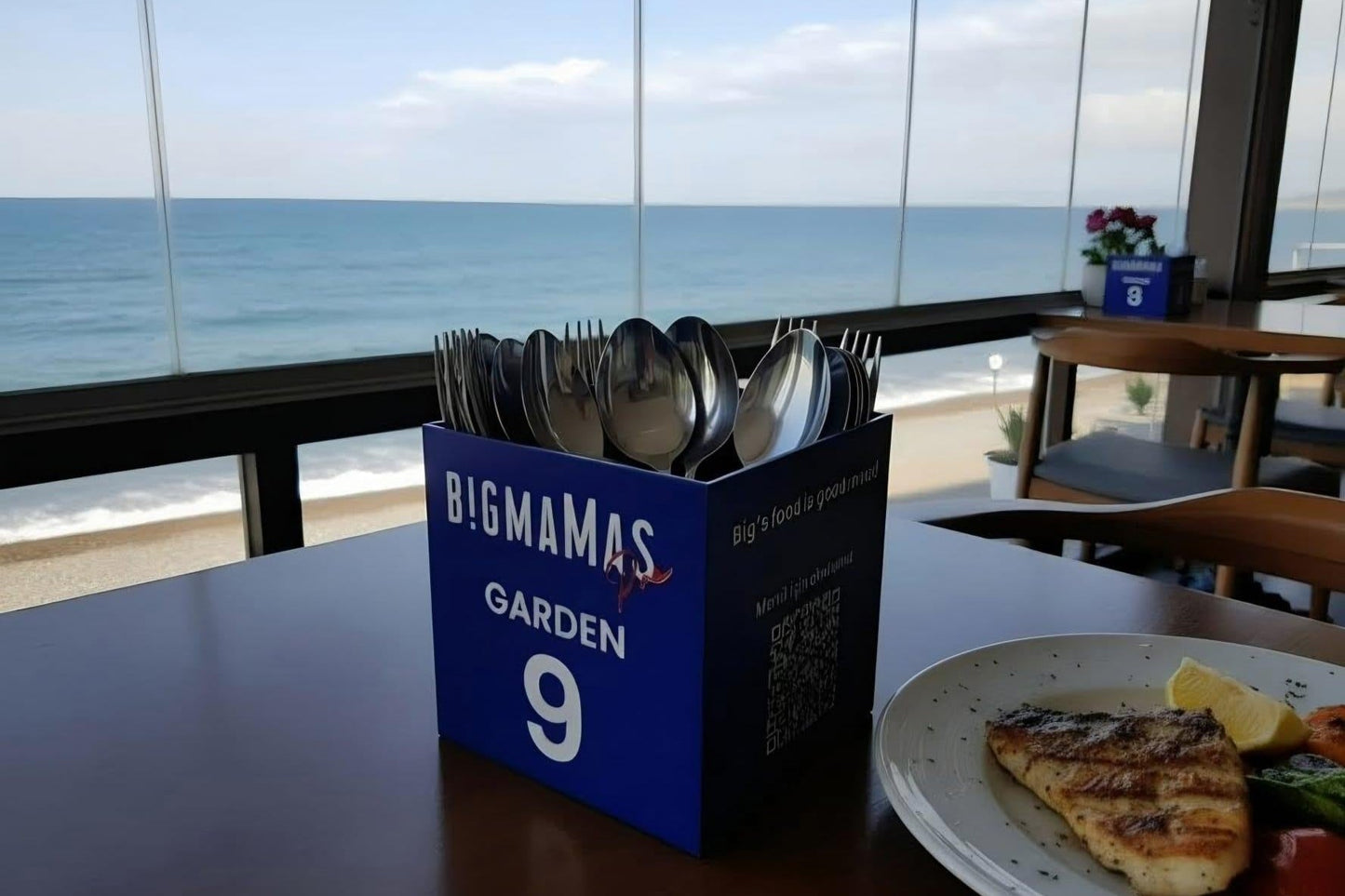 QR Code Box | Tabletop Organizer for Restaurants and Cafés - Otimsan Shop