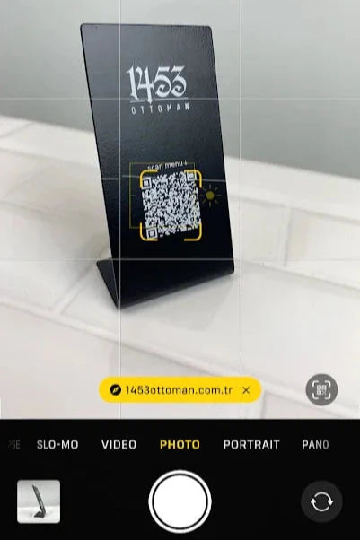 QR Code Menu Stand | QR Code Solution for Restaurant, Café and Hotel Tables - Otimsan Shop
