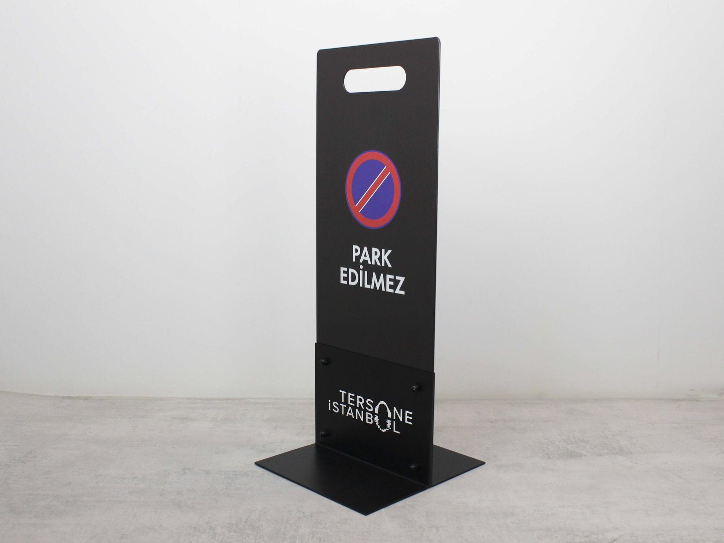 Portable Parking Warning Sign | Metal No Parking Sign - Otimsan Shop