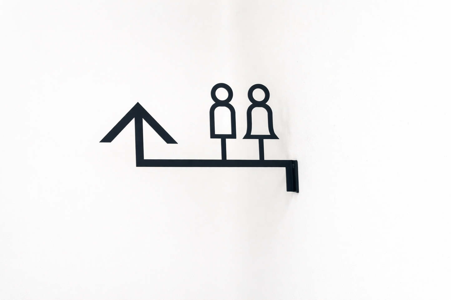 WC Direction Sign – Toilet Sign for Hotel, Café & Restaurant - Otimsan Shop