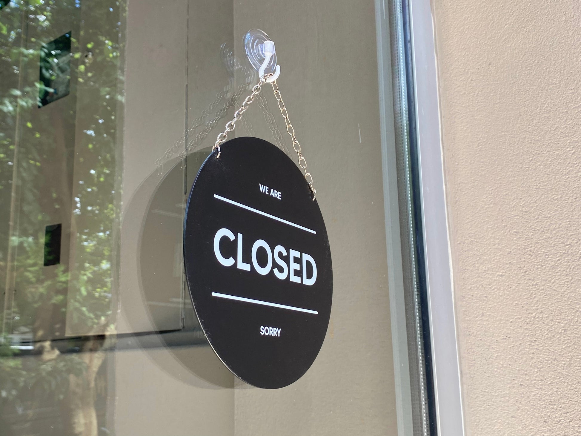 Open/Closed Sign | Custom Hanging Door Sign - Otimsan Shop