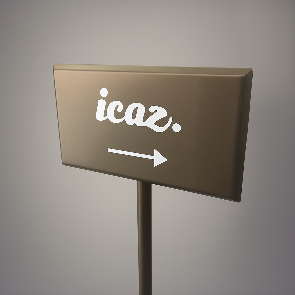 Freestanding Directional Board | Tip-Resistant Parking Entrance Sign - Otimsan Shop