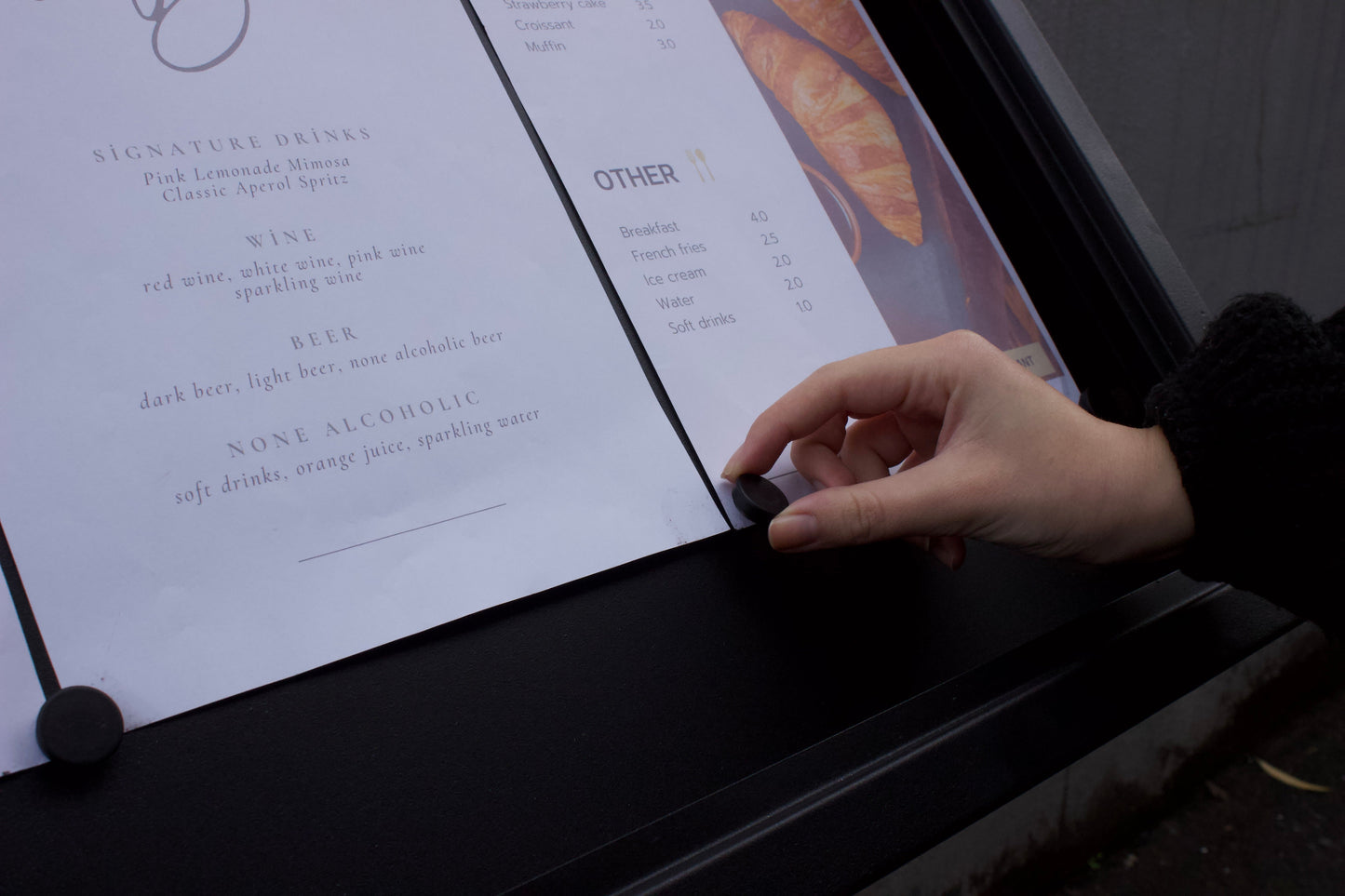 Restaurant Menu Board - Otimsan Shop