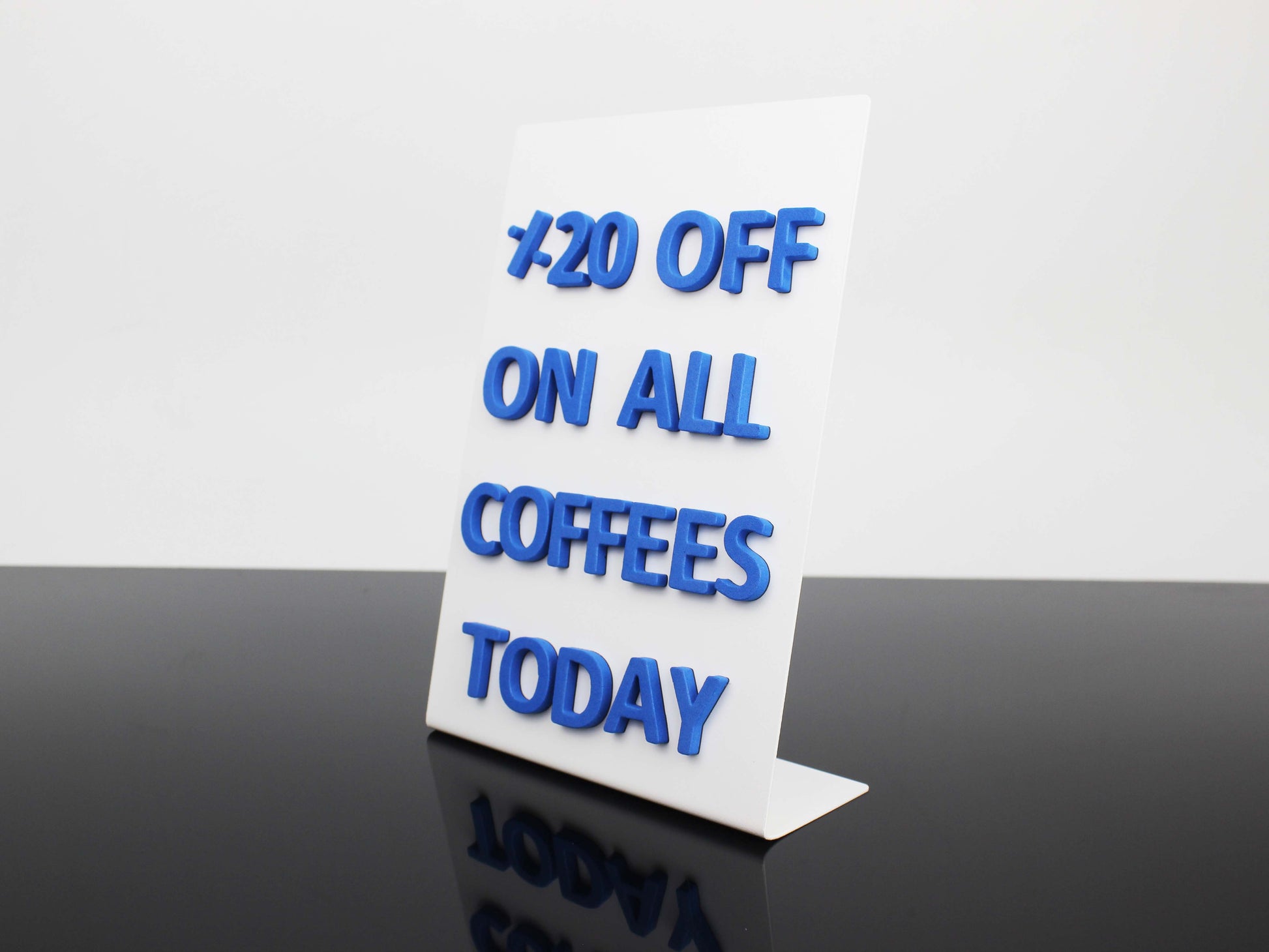 3-Piece Magnetic Tabletop Menu & Campaign Stand – Countertop Information Display Board - Otimsan Shop