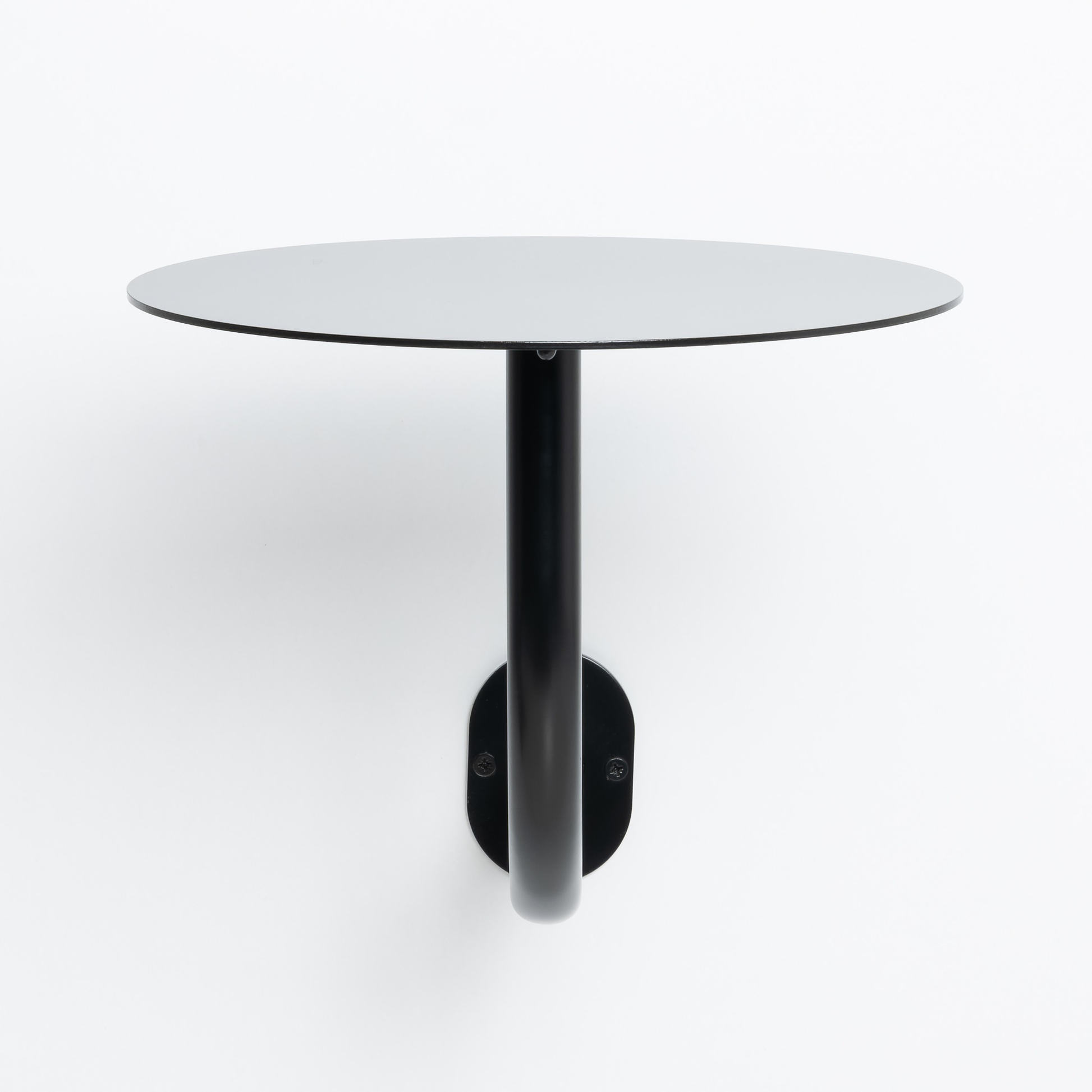 Wall-Mounted Café Bistro Table | L-Shaped Easy Installation Metal Frame - Otimsan Shop