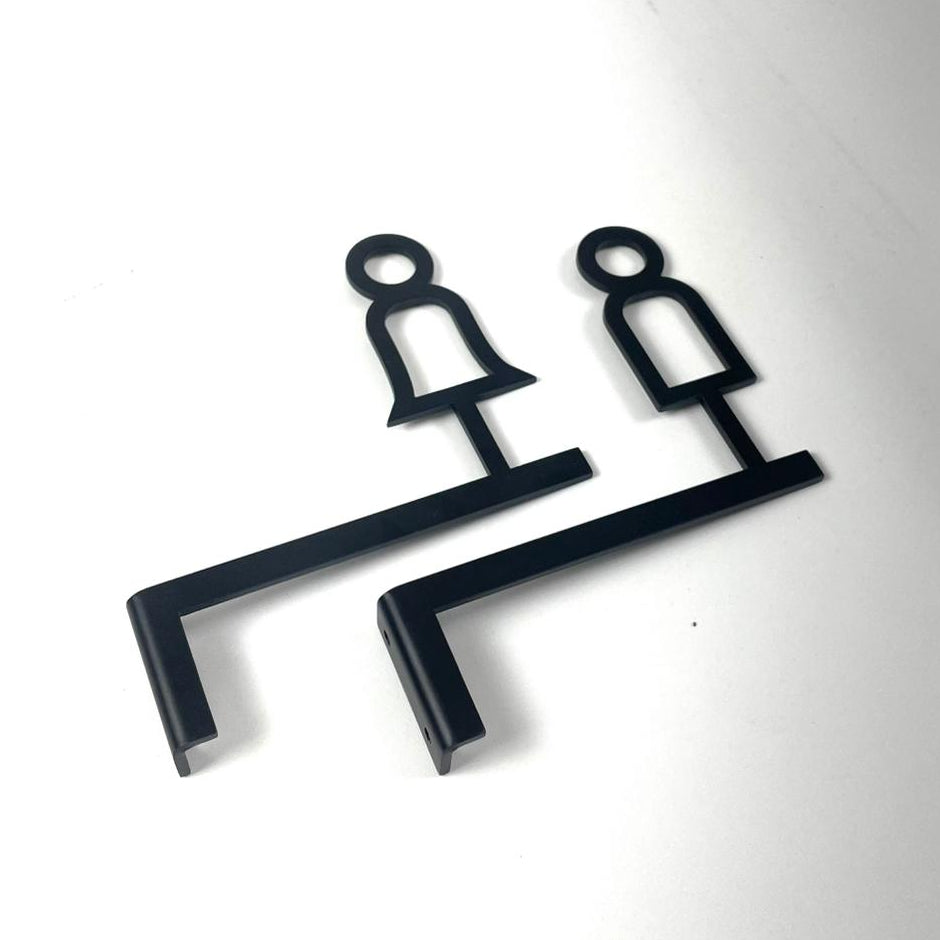 WC Direction Sign – Toilet Sign for Hotel, Café & Restaurant - Otimsan Shop