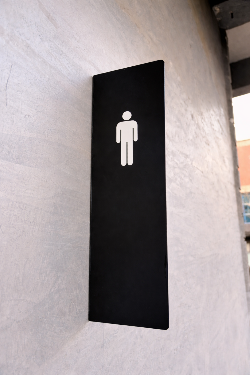 Male & Female WC Sign | Wall-Mounted Sign for Cafés and Restaurants - Otimsan Shop