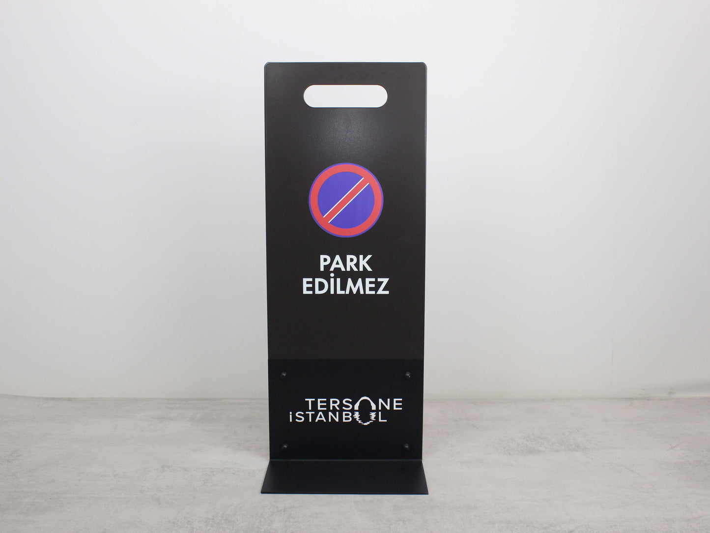 Portable Parking Warning Sign | Metal No Parking Sign - Otimsan Shop