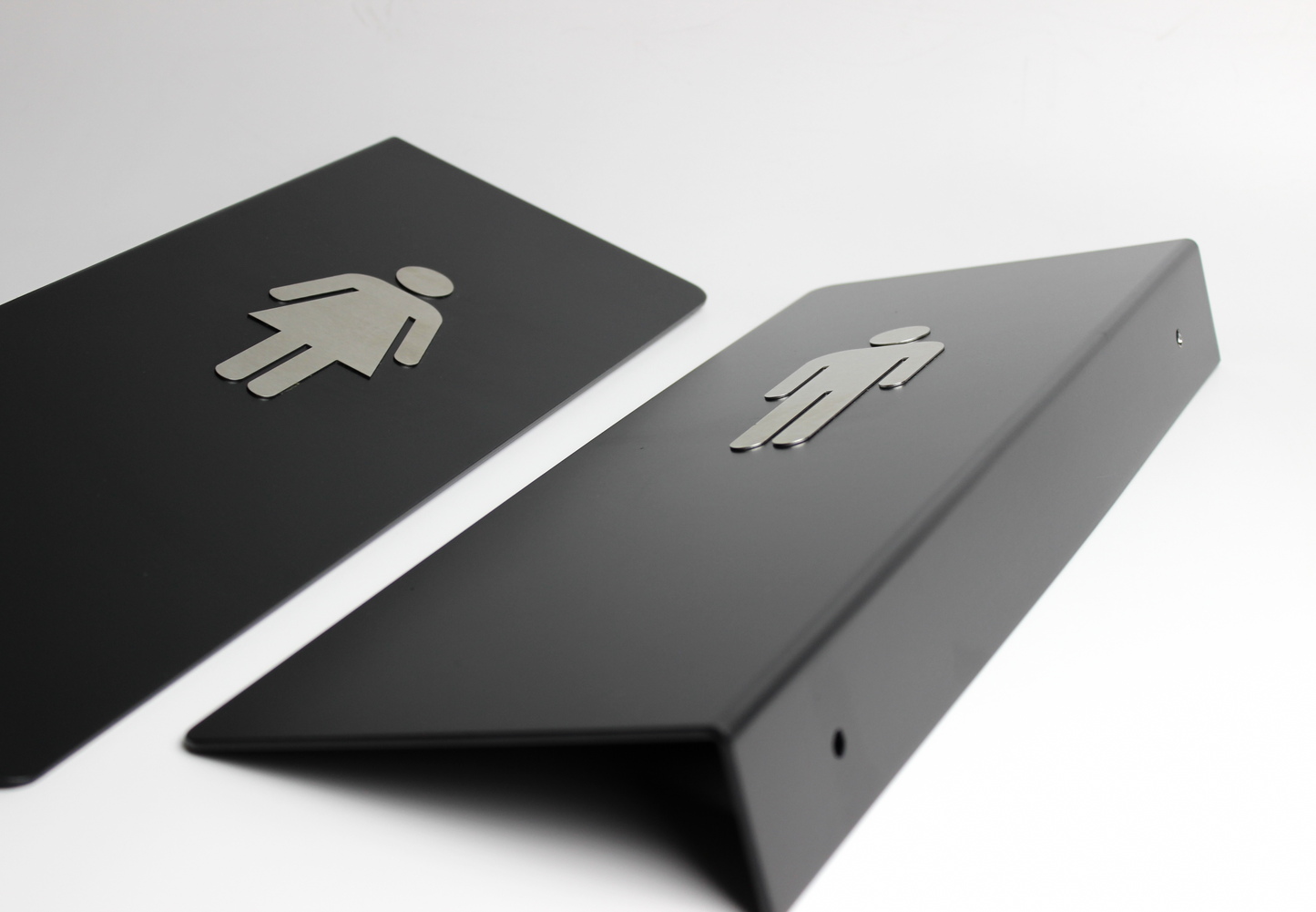 Male & Female WC Sign | Wall-Mounted Sign for Cafés and Restaurants - Otimsan Shop