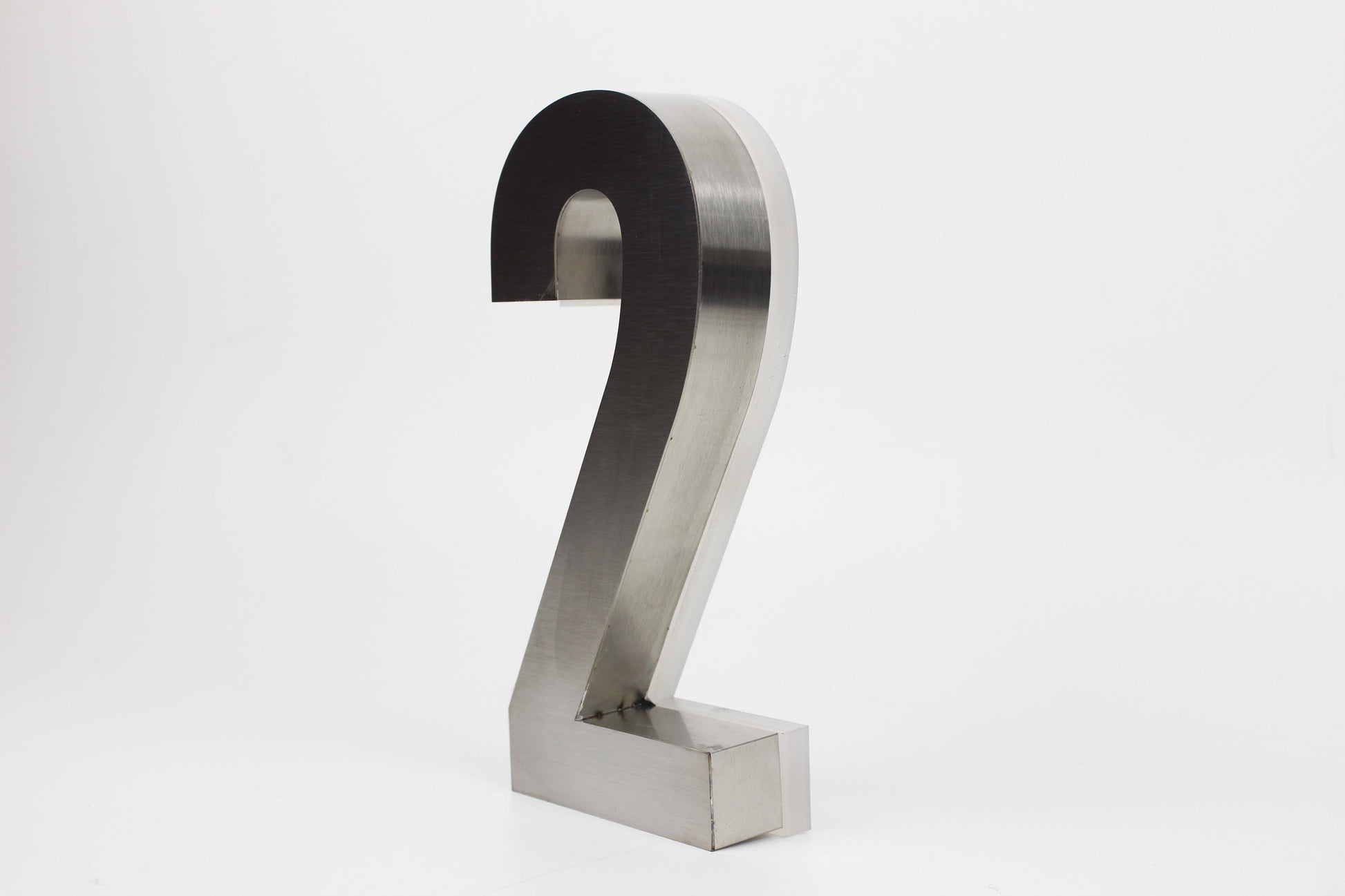 Illuminated Door Number | Stainless Steel & LED Lit Number Sign - Otimsan Shop