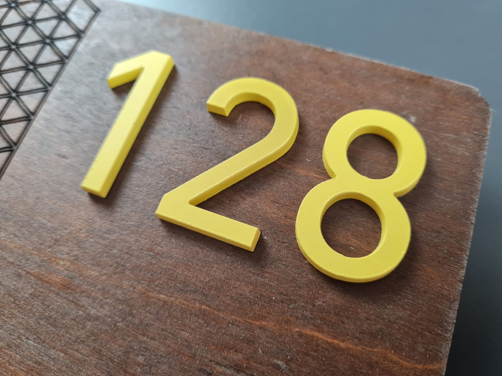 Embossed Wooden Room Number – For Hotels, Apartments, Hostels & Guesthouses - Otimsan Shop