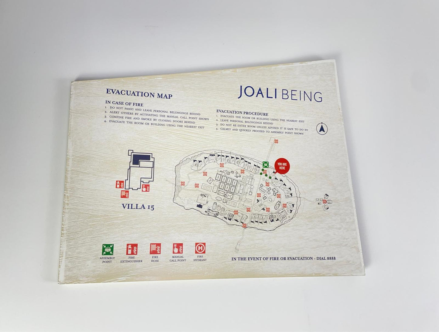 Hotel Room Fire Escape & Evacuation Plan – Regulation-Compliant Emergency Floor Map - Otimsan Shop
