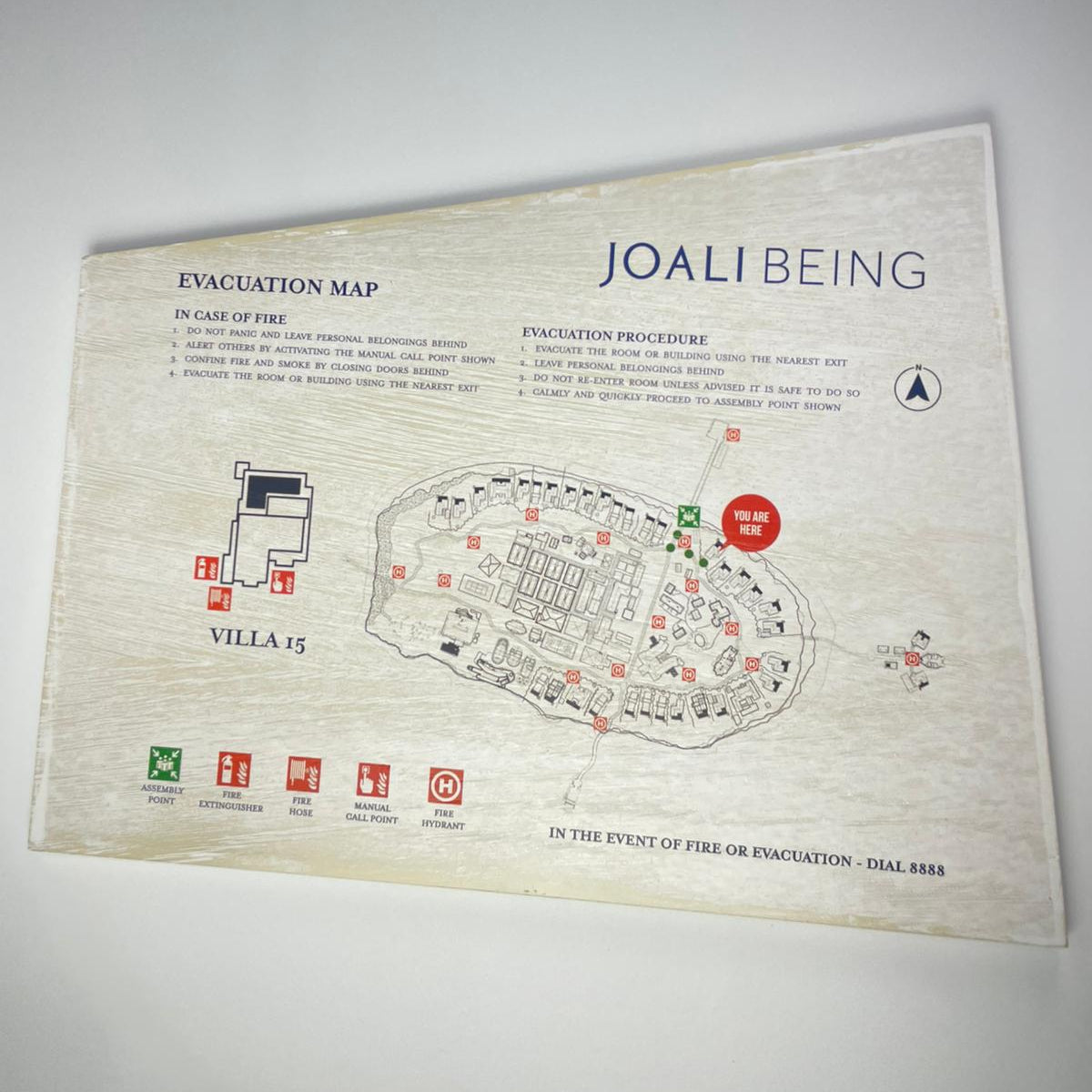 Hotel Room Fire Escape & Evacuation Plan – Regulation-Compliant Emergency Floor Map - Otimsan Shop