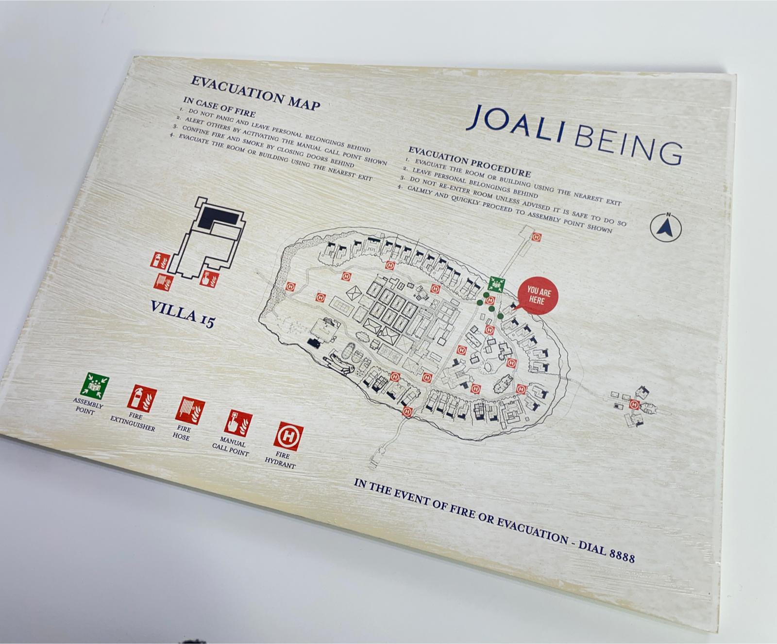 Hotel Room Fire Escape & Evacuation Plan – Regulation-Compliant Emergency Floor Map - Otimsan Shop