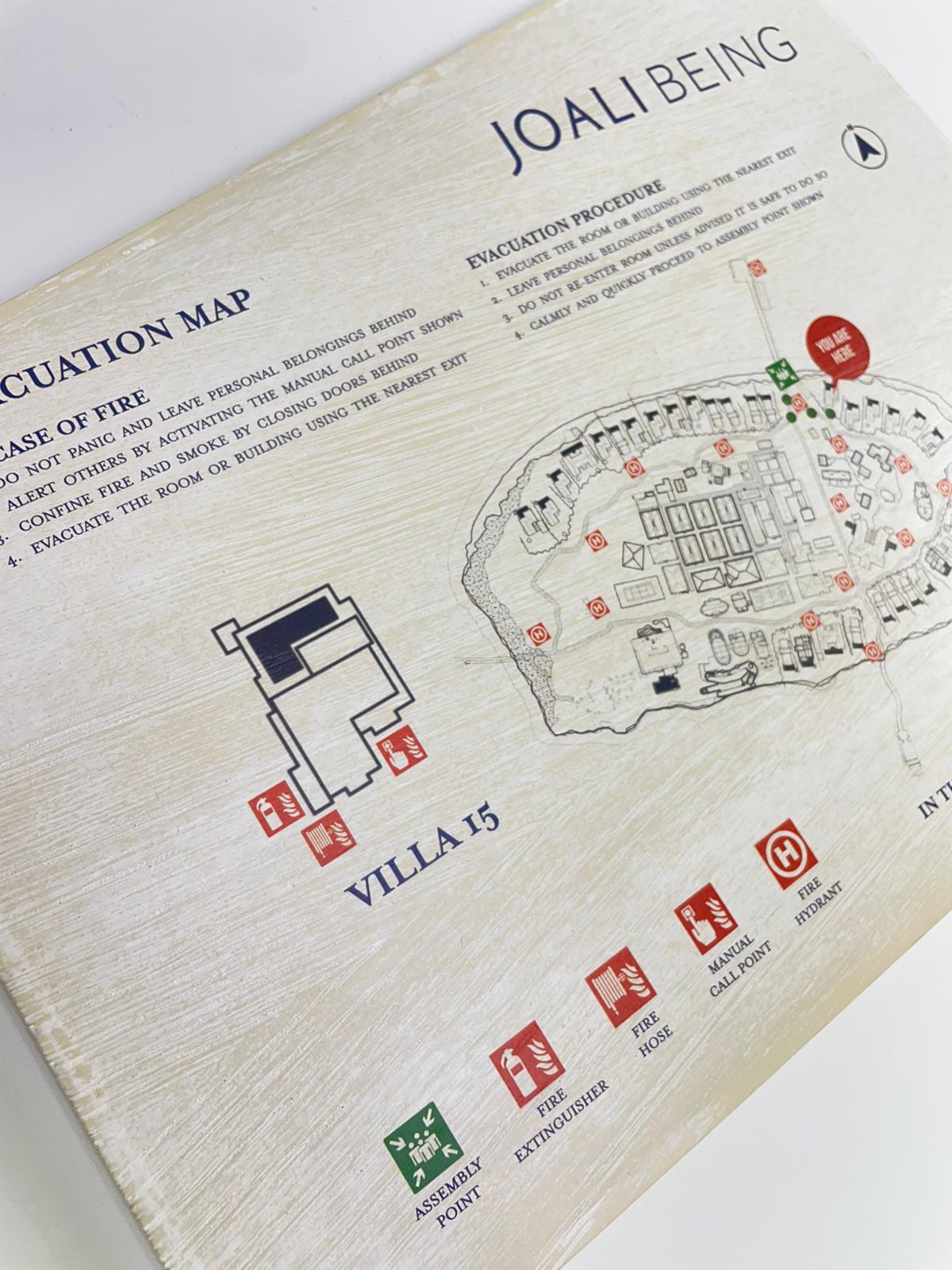 Hotel Room Fire Escape & Evacuation Plan – Regulation-Compliant Emergency Floor Map - Otimsan Shop