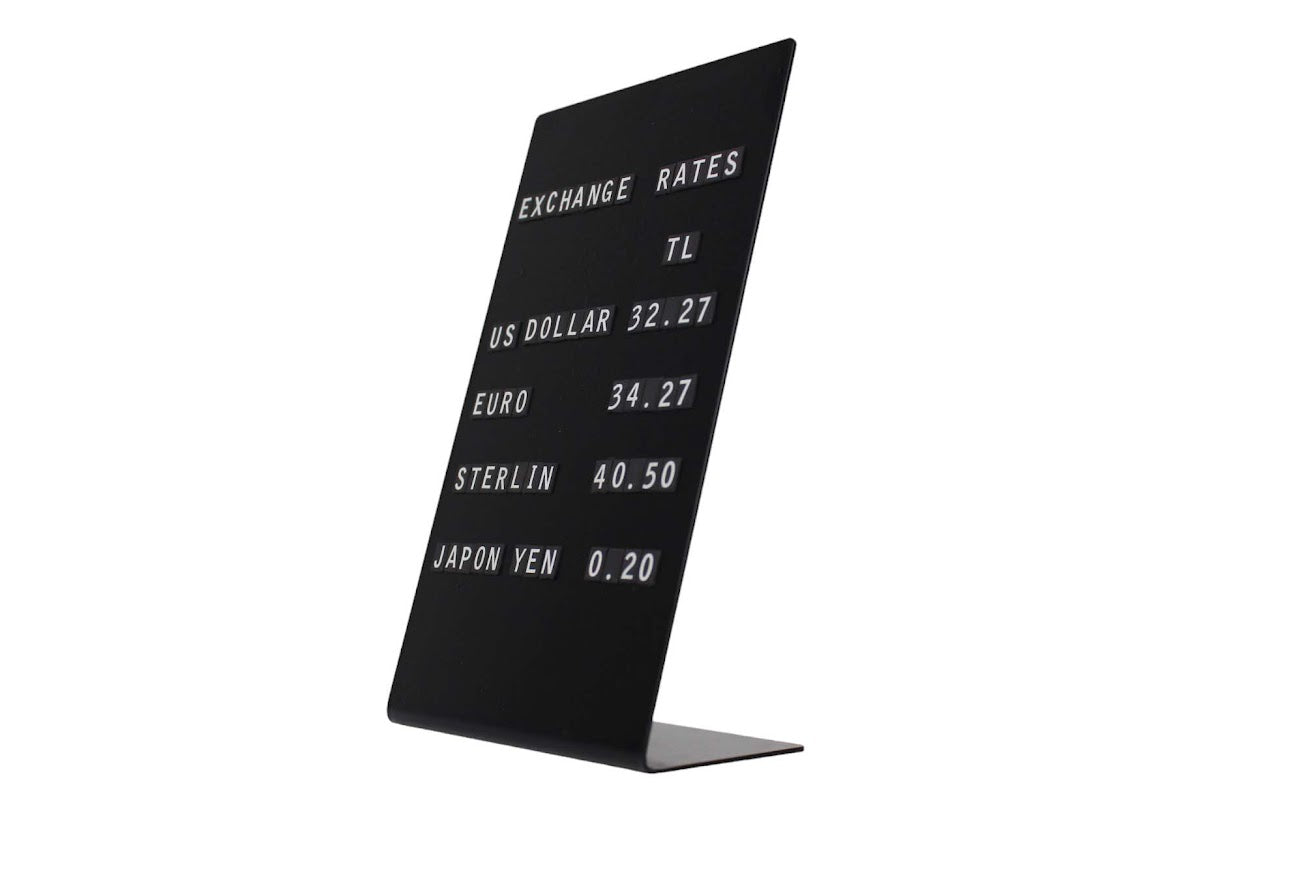 Magnetic Price List Board - Otimsan Shop