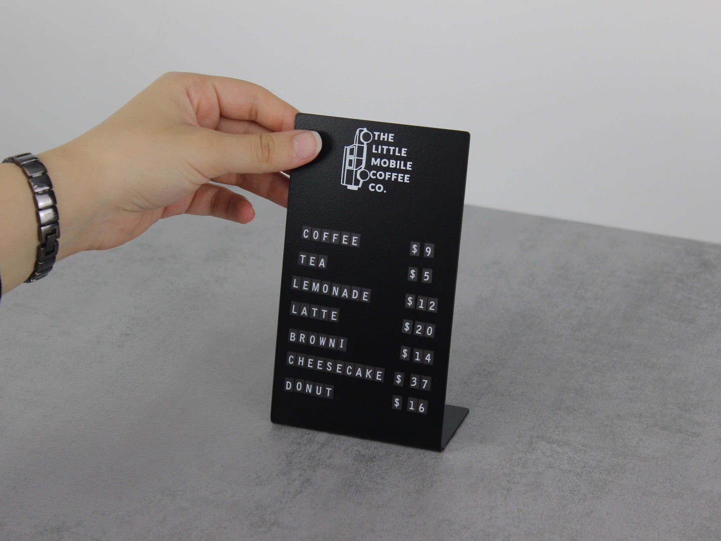 Magnetic Price List Board - Otimsan Shop