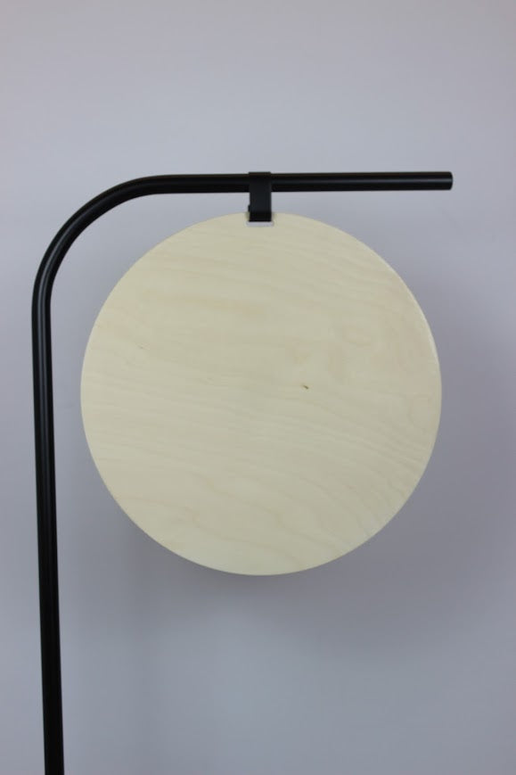 Portable Freestanding Hanging Sign – Double-Sided with Round Custom Logo Print - Otimsan Shop