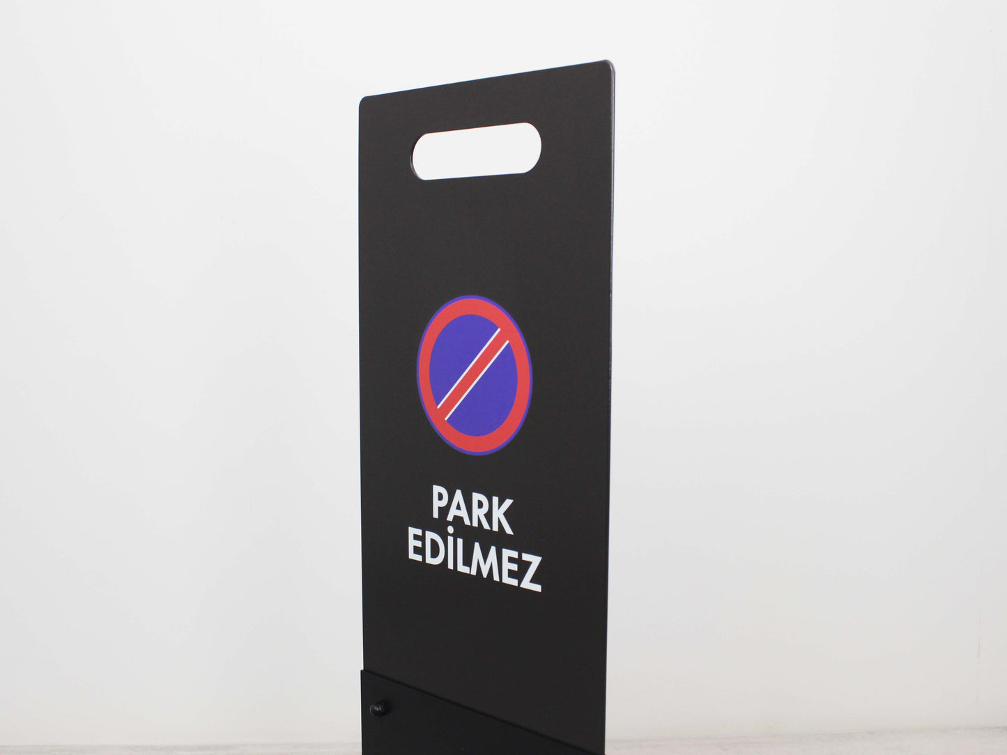 Portable Parking Warning Sign | Metal No Parking Sign - Otimsan Shop