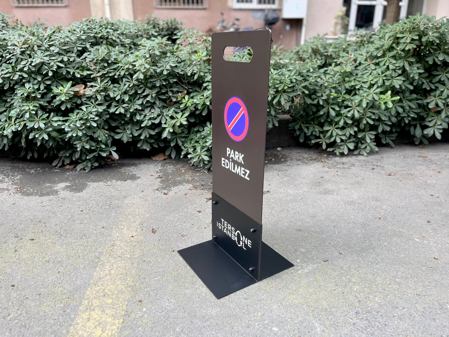 Portable Parking Warning Sign | Metal No Parking Sign - Otimsan Shop