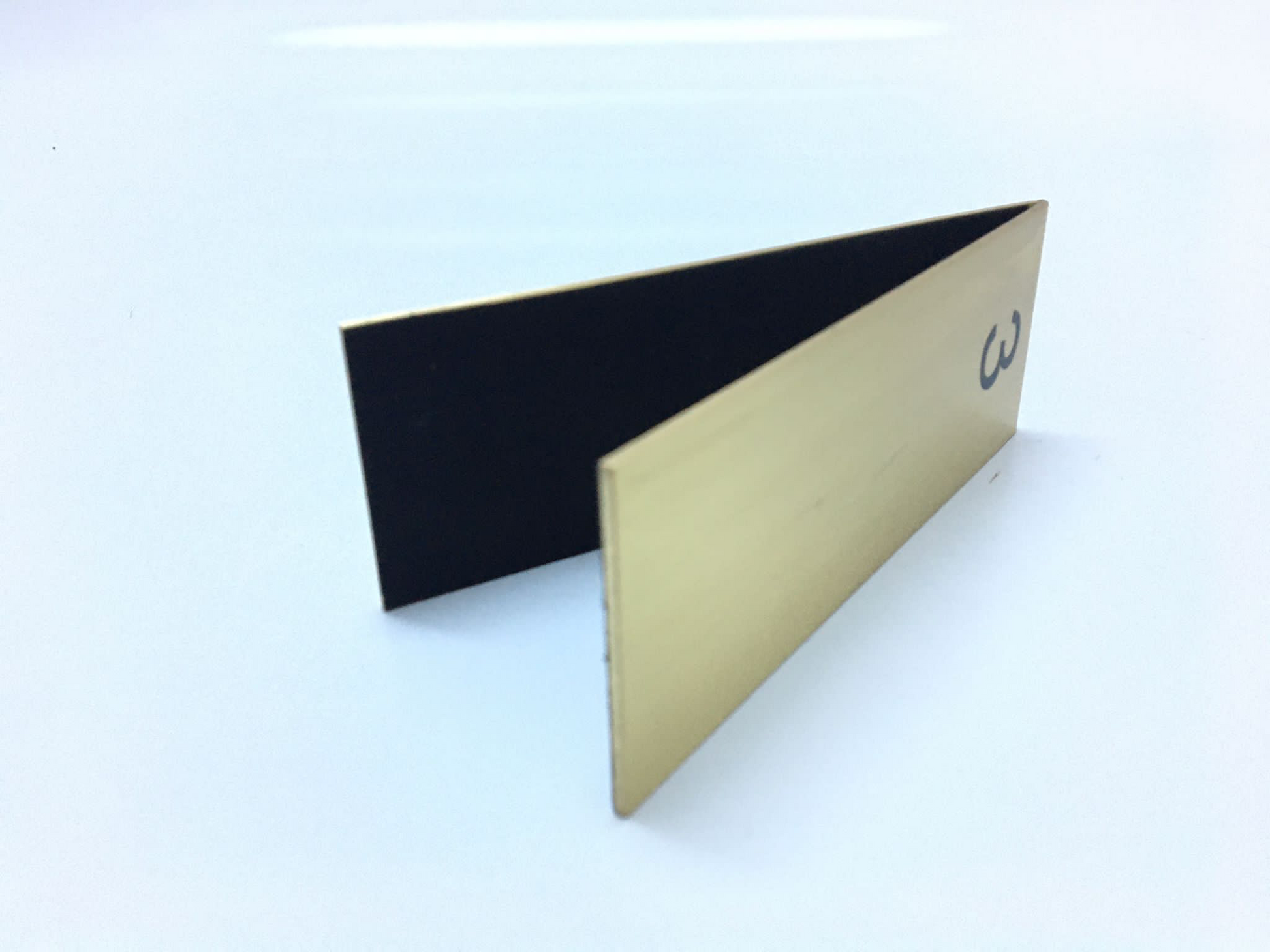 Luxury Metal Table Number Stand | Gold & Chrome Aluminum / Solid Brass Design - Otimsan Shop