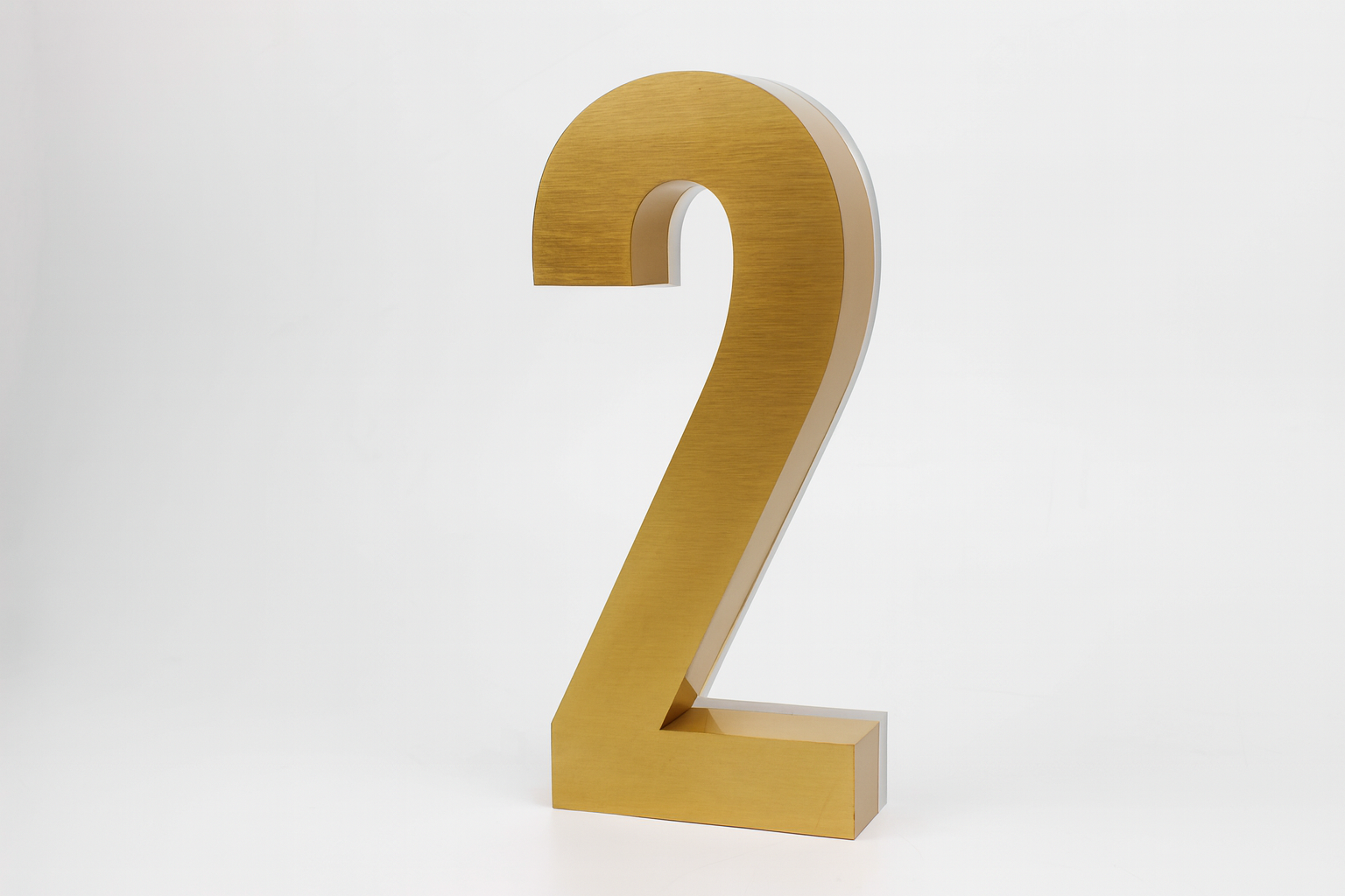 Illuminated Door Number | Stainless Steel & LED Lit Number Sign - Otimsan Shop