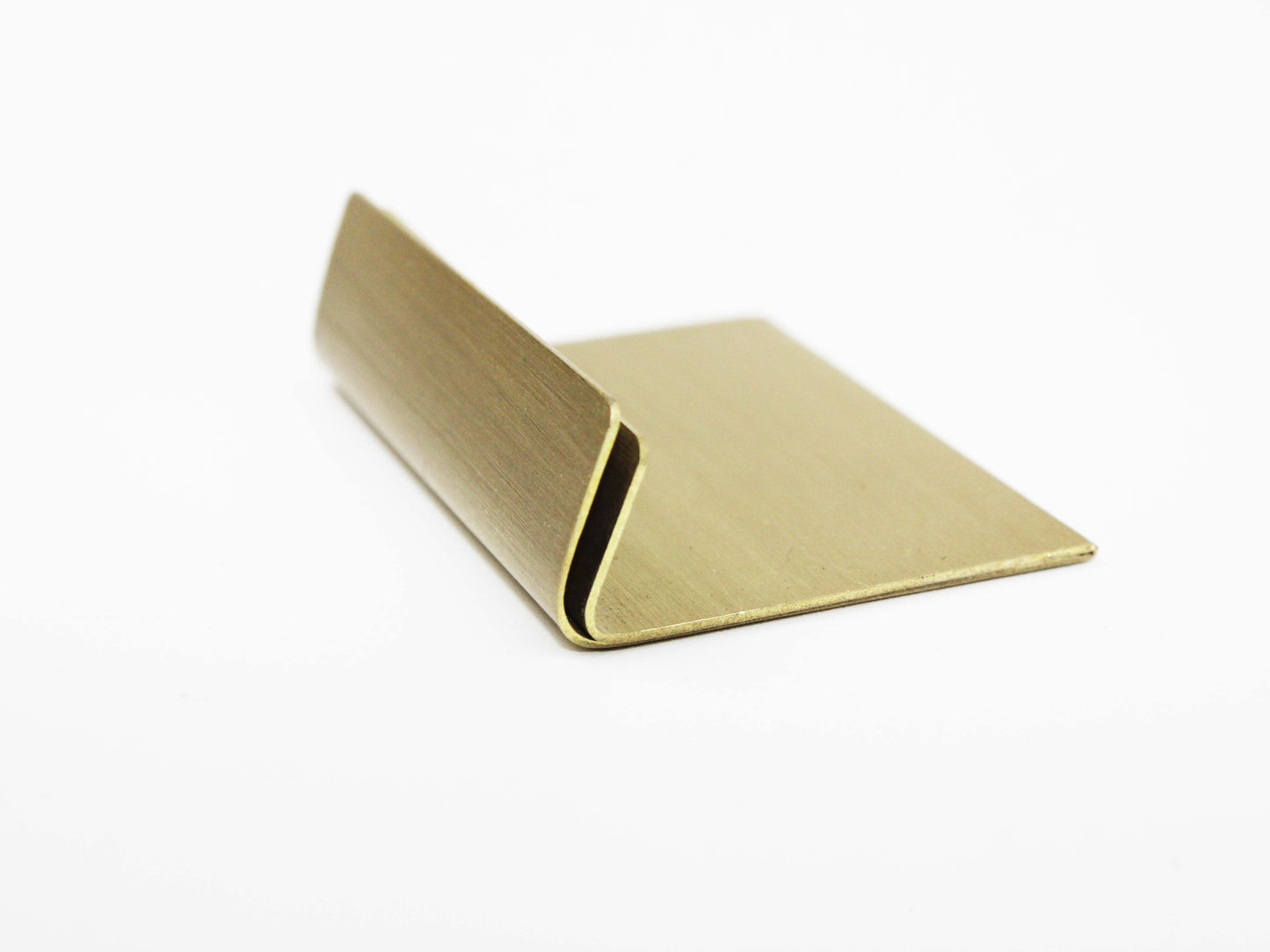 Name Tag & Label Holder – Multi-Purpose Card Stand for Buffet and Presentation Areas | Brass & Silver Color Options - Otimsan Shop