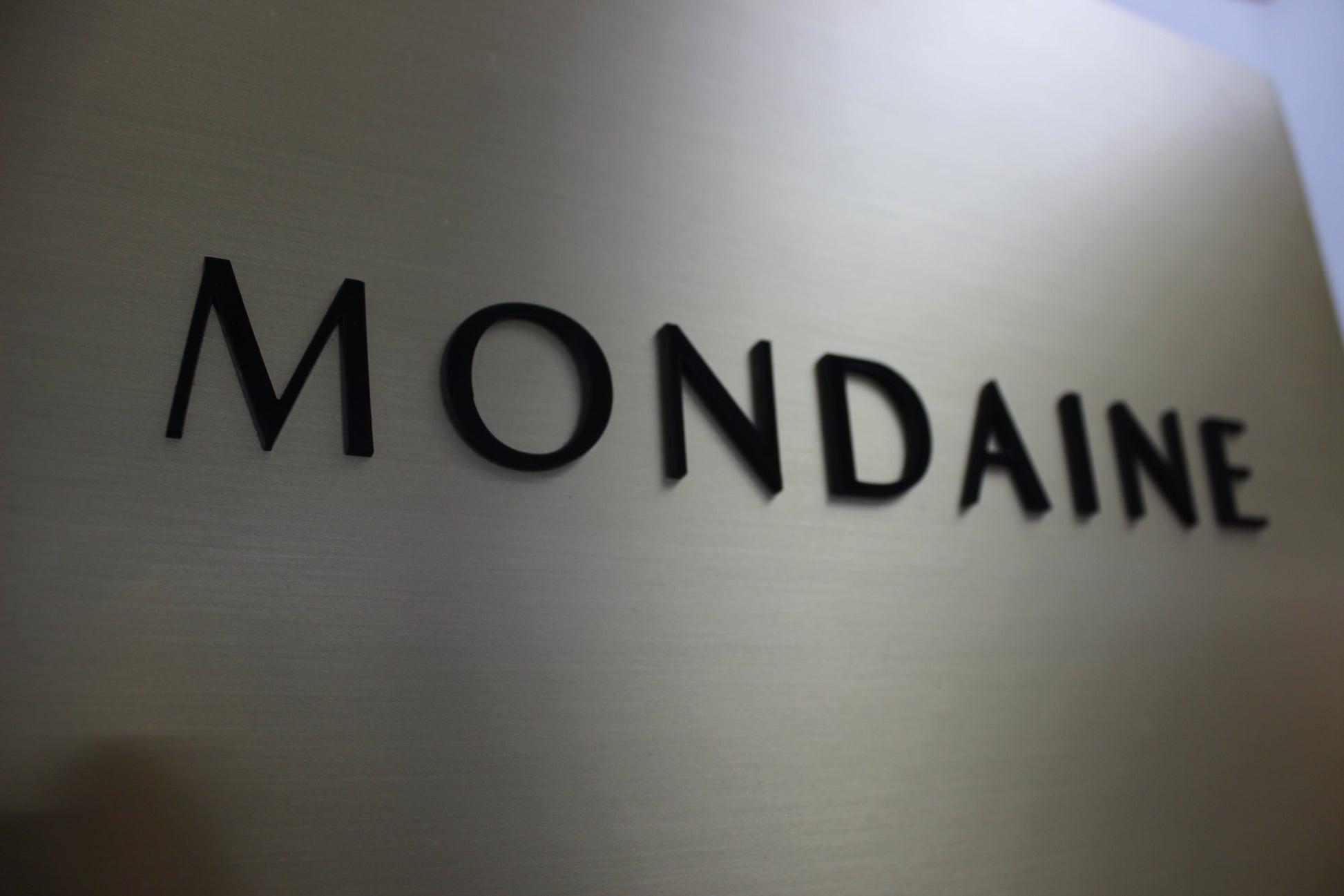Brass Embossed Letter Luxury Entrance Sign | Elite Office & Hotel Door Plate - Otimsan Shop
