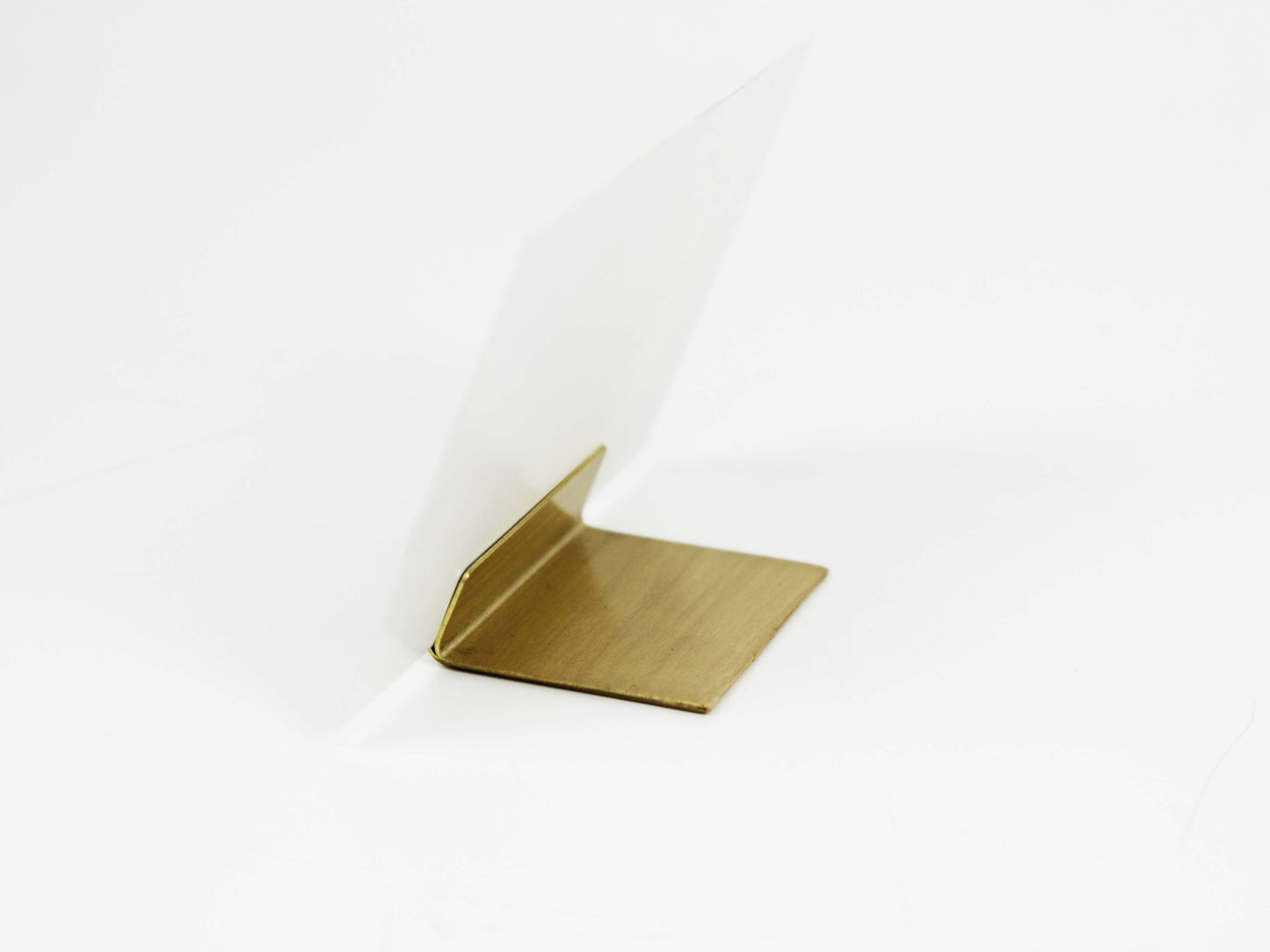 Name Tag & Label Holder – Multi-Purpose Card Stand for Buffet and Presentation Areas | Brass & Silver Color Options - Otimsan Shop