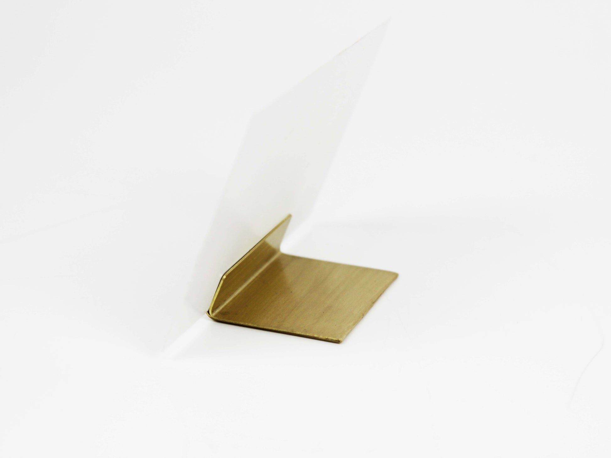 Name Tag & Label Holder – Multi-Purpose Card Stand for Buffet and Presentation Areas | Brass & Silver Color Options - Otimsan Shop