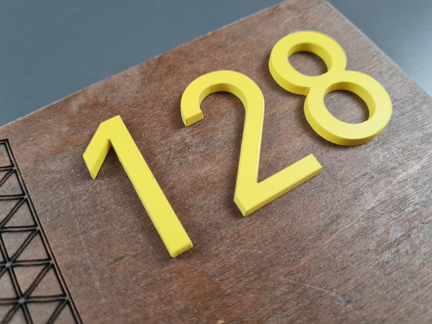 Embossed Wooden Room Number – For Hotels, Apartments, Hostels & Guesthouses - Otimsan Shop