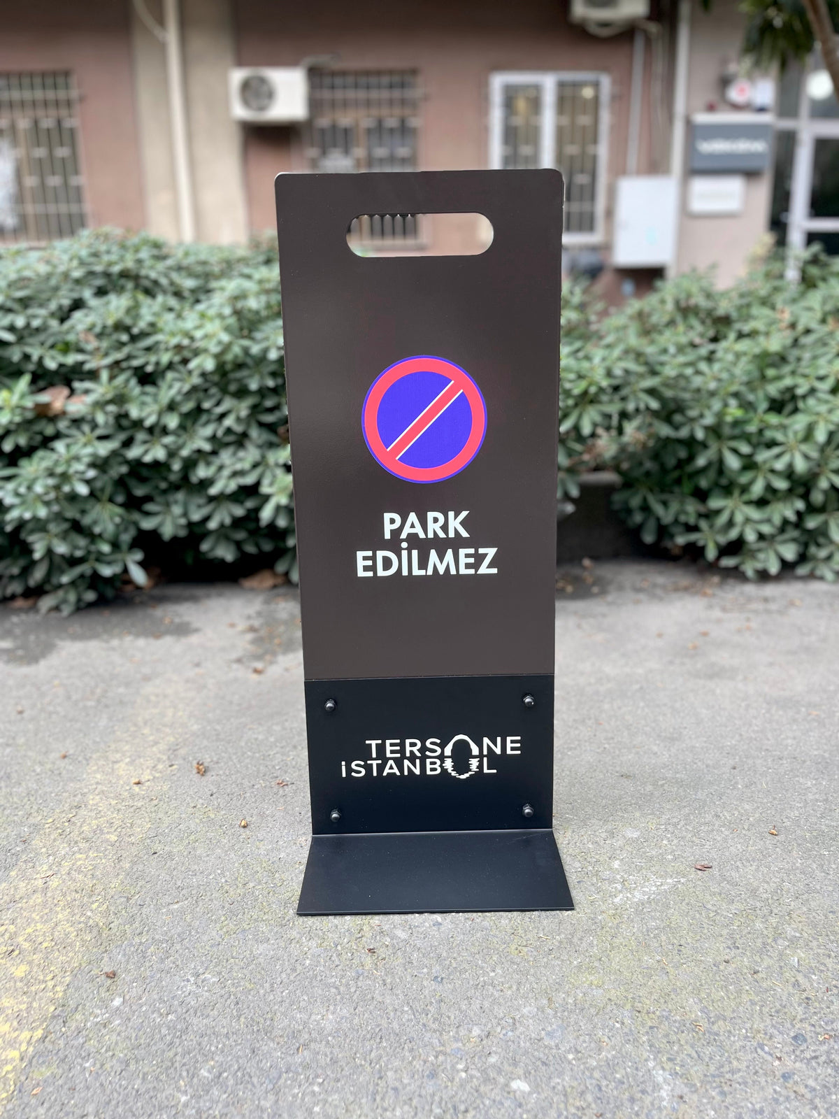 Portable Parking Warning Sign | Metal No Parking Sign - Otimsan Shop