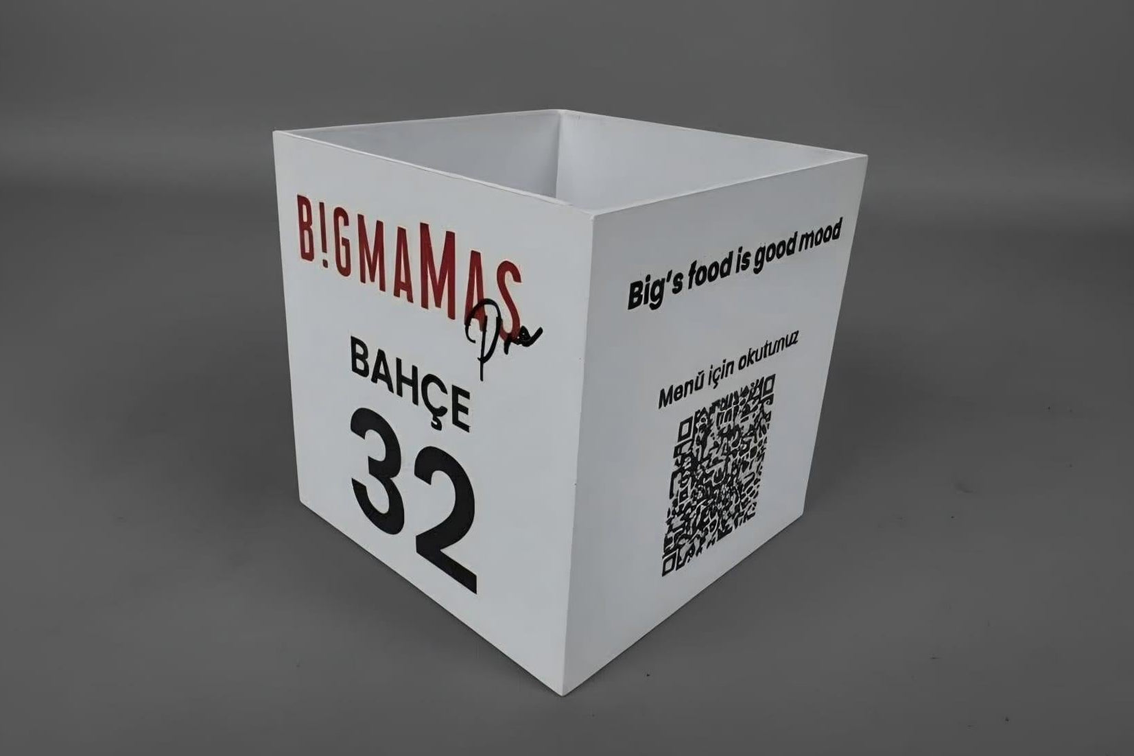 QR Code Box | Tabletop Organizer for Restaurants and Cafés - Otimsan Shop