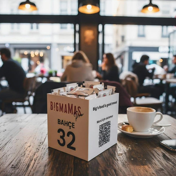 QR Code Box | Tabletop Organizer for Restaurants and Cafés - Otimsan Shop