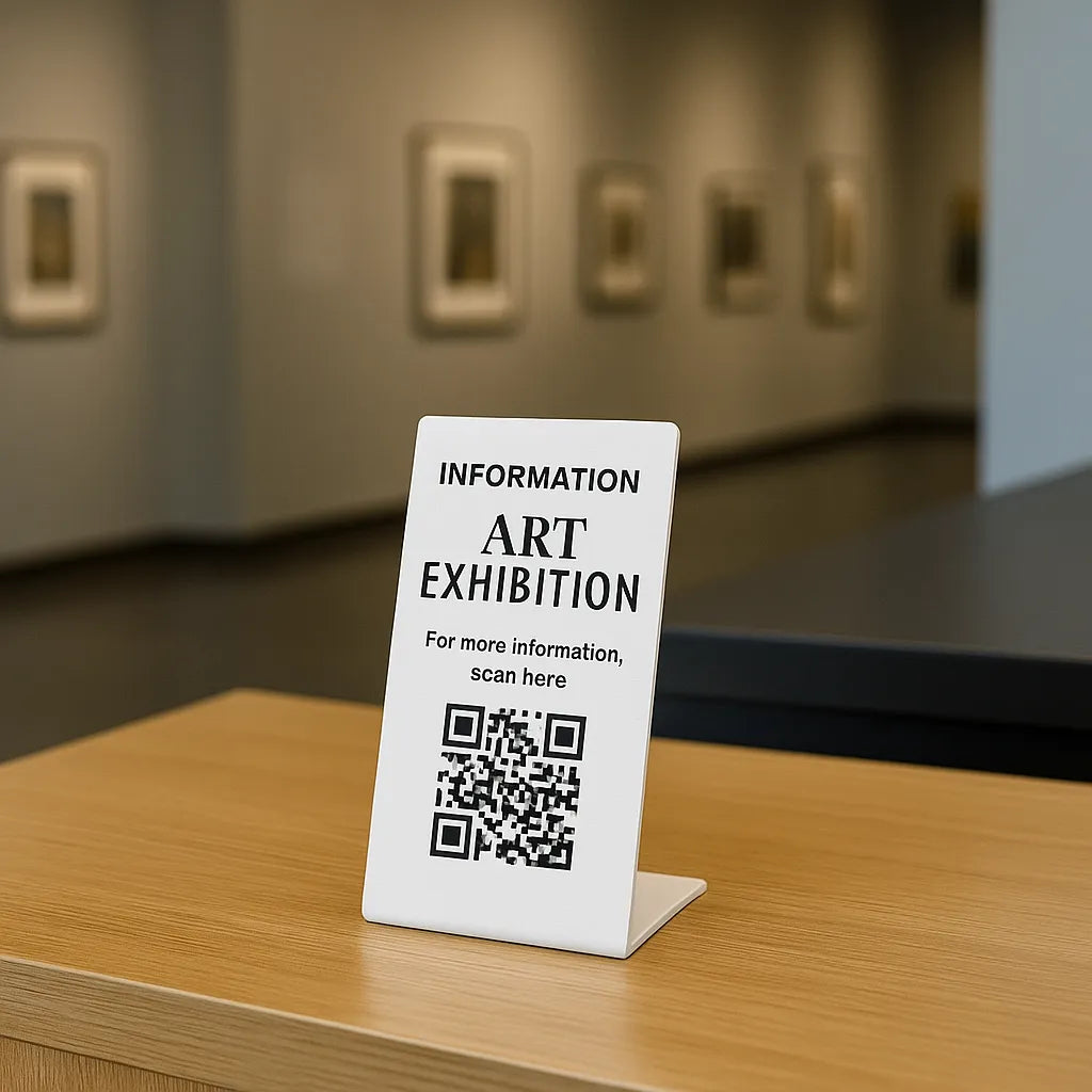 QR Code Menu Stand | QR Code Solution for Restaurant, Café and Hotel Tables - Otimsan Shop