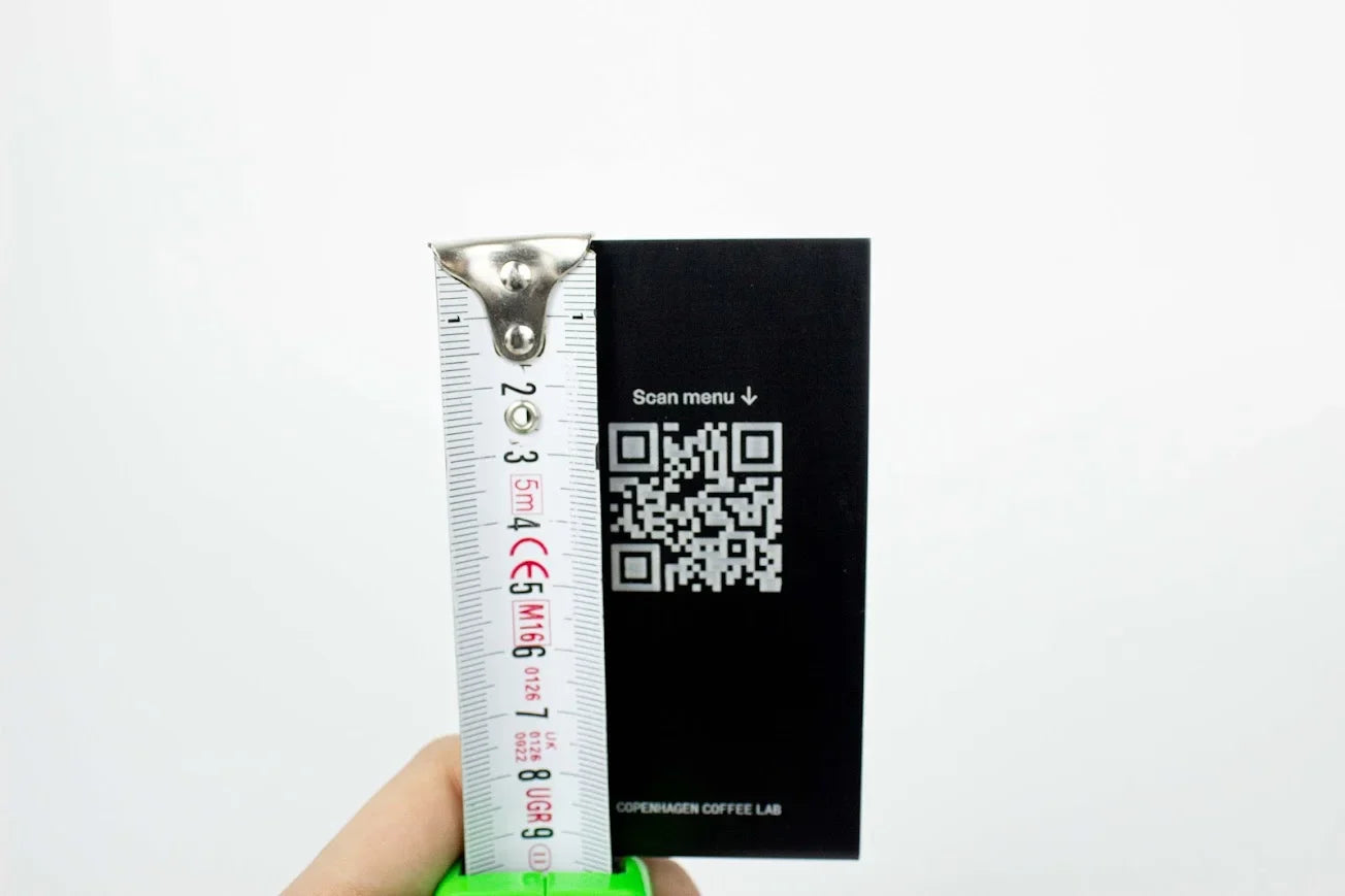 QR Code Menu Stand | QR Code Solution for Restaurant, Café and Hotel Tables - Otimsan Shop
