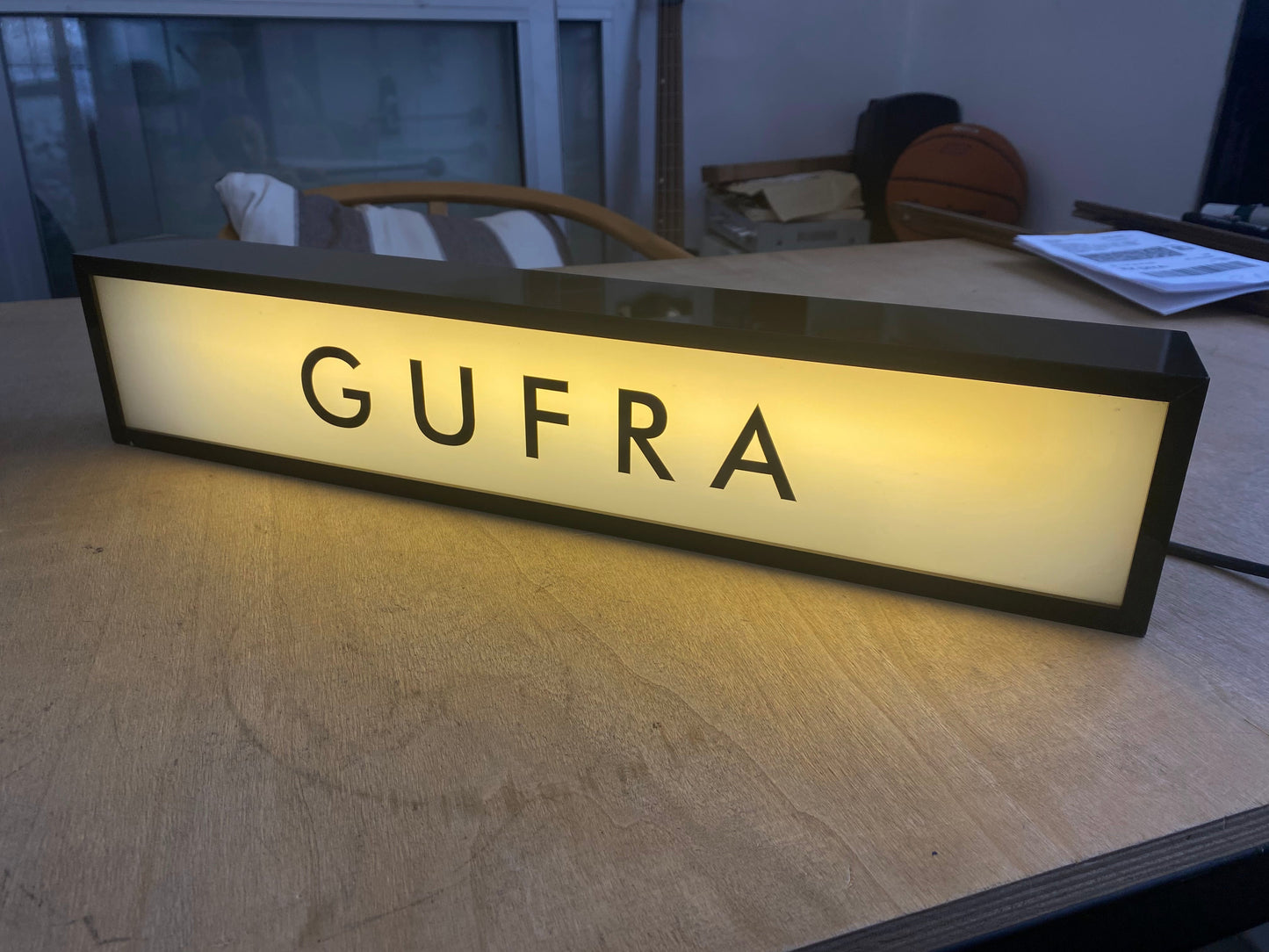 Illuminated Wall Sign | LED Lightbox Sign for Restaurants, Cafés, and Offices - Otimsan Shop