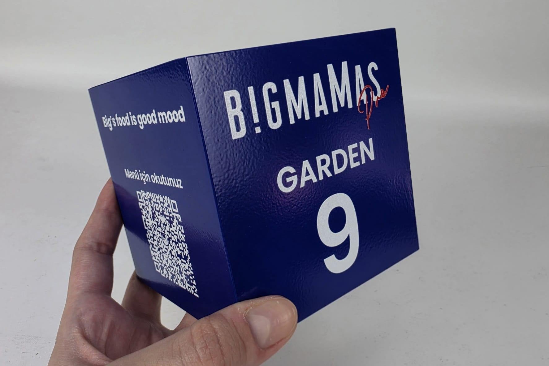 QR Code Box | Tabletop Organizer for Restaurants and Cafés - Otimsan Shop