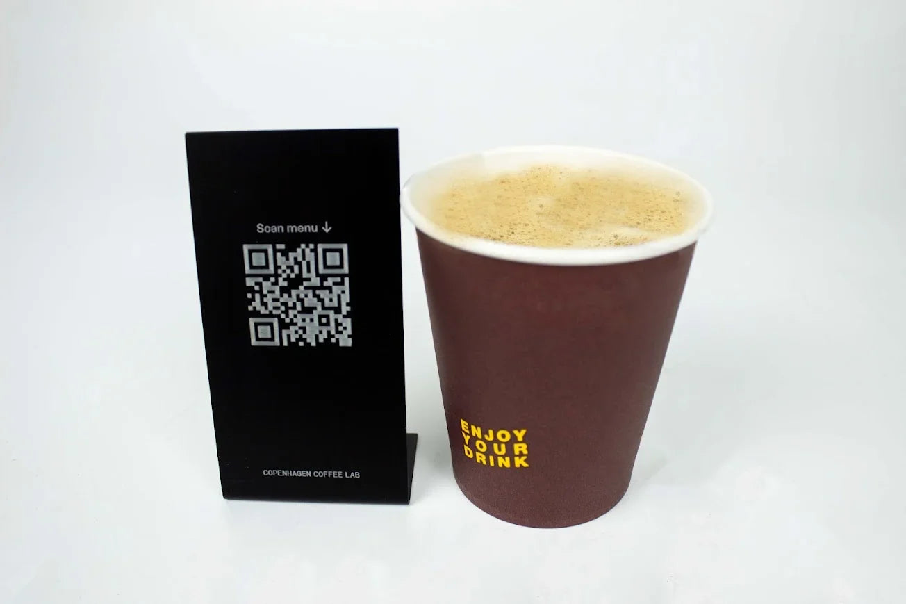 QR Code Menu Stand | QR Code Solution for Restaurant, Café and Hotel Tables - Otimsan Shop