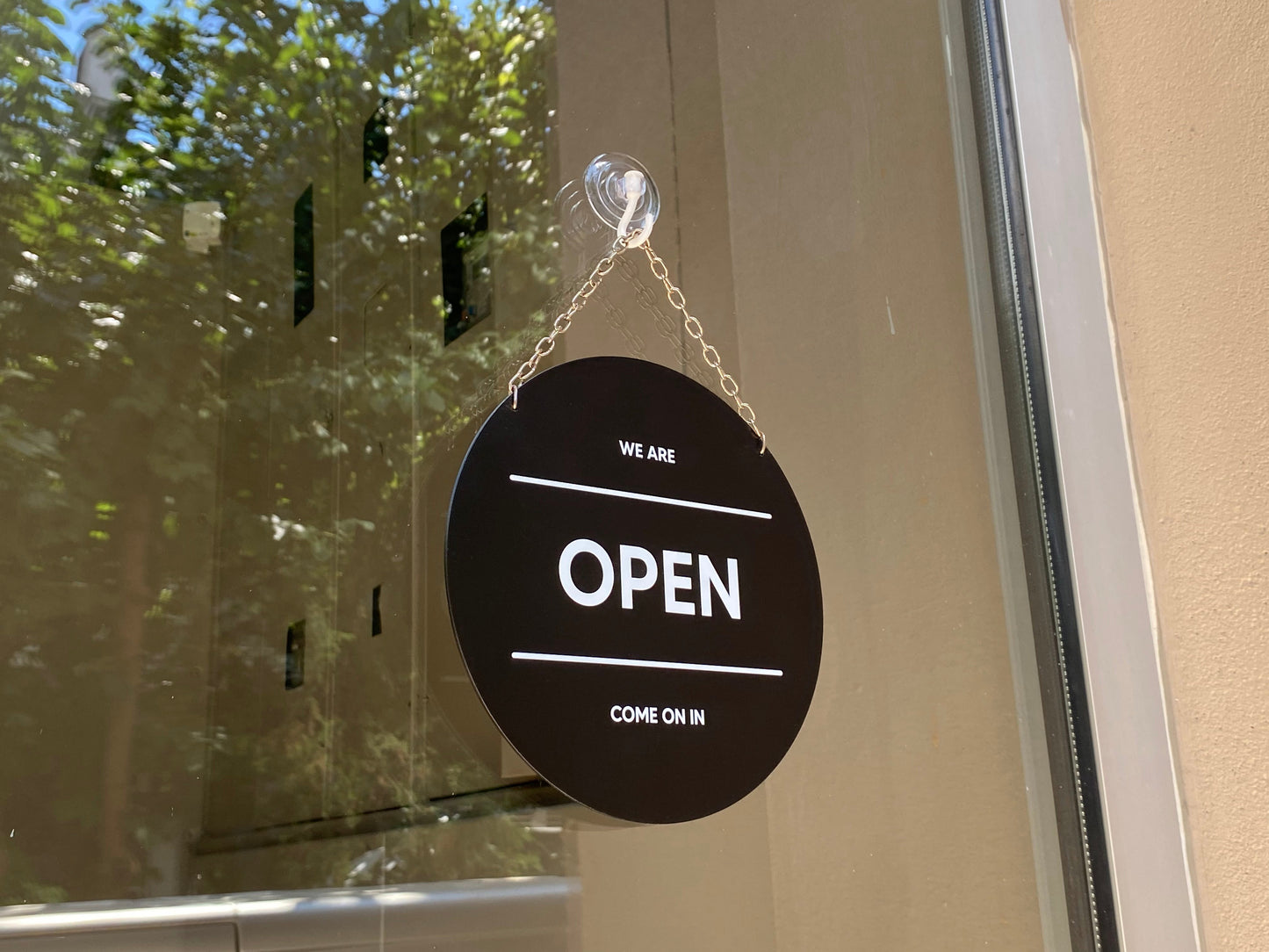 Open/Closed Sign | Custom Hanging Door Sign - Otimsan Shop