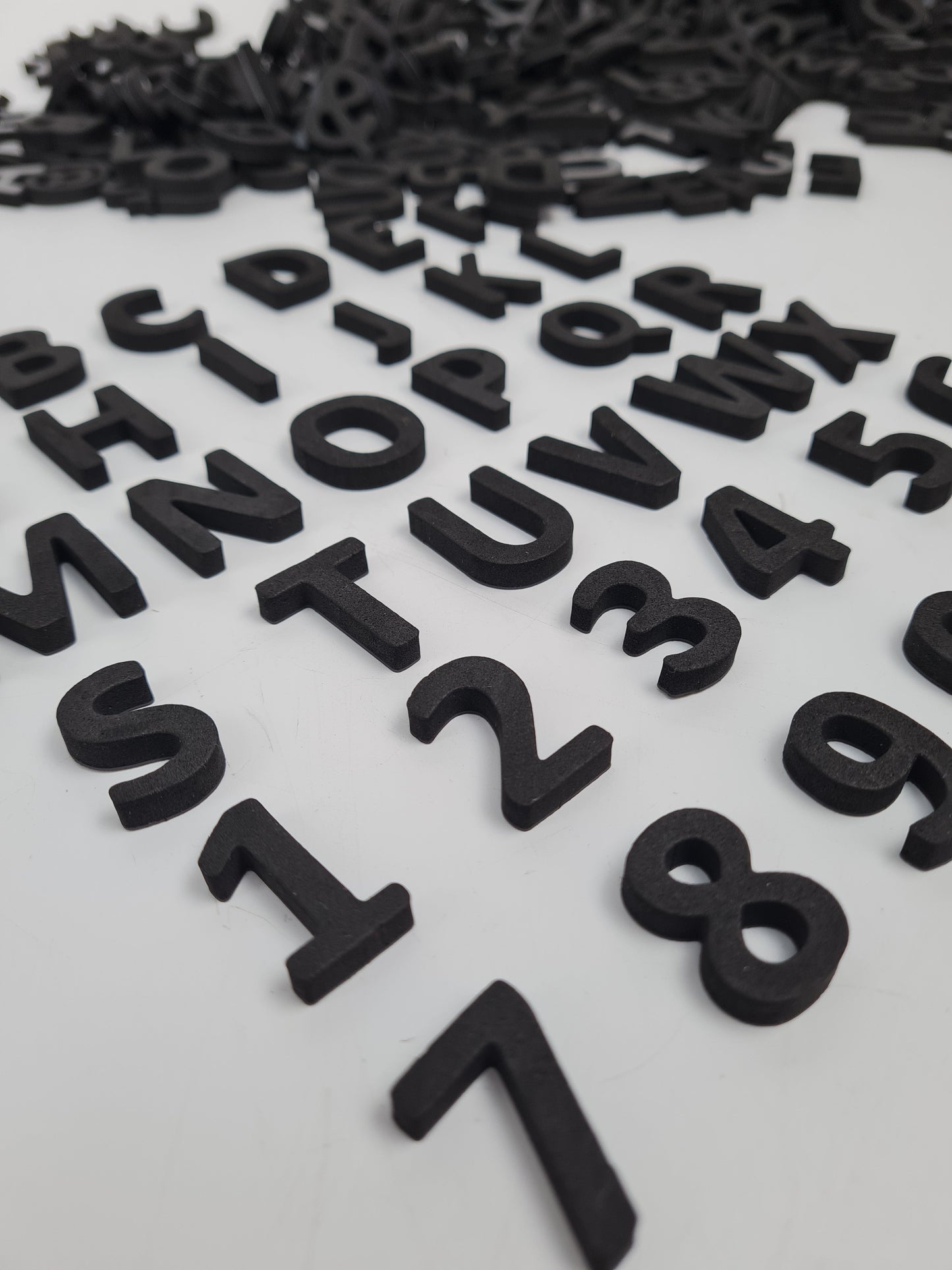 Magnetic Letter, Number & Symbol Set – Changeable Message Pack Compatible with Metal Surfaces - Otimsan Shop