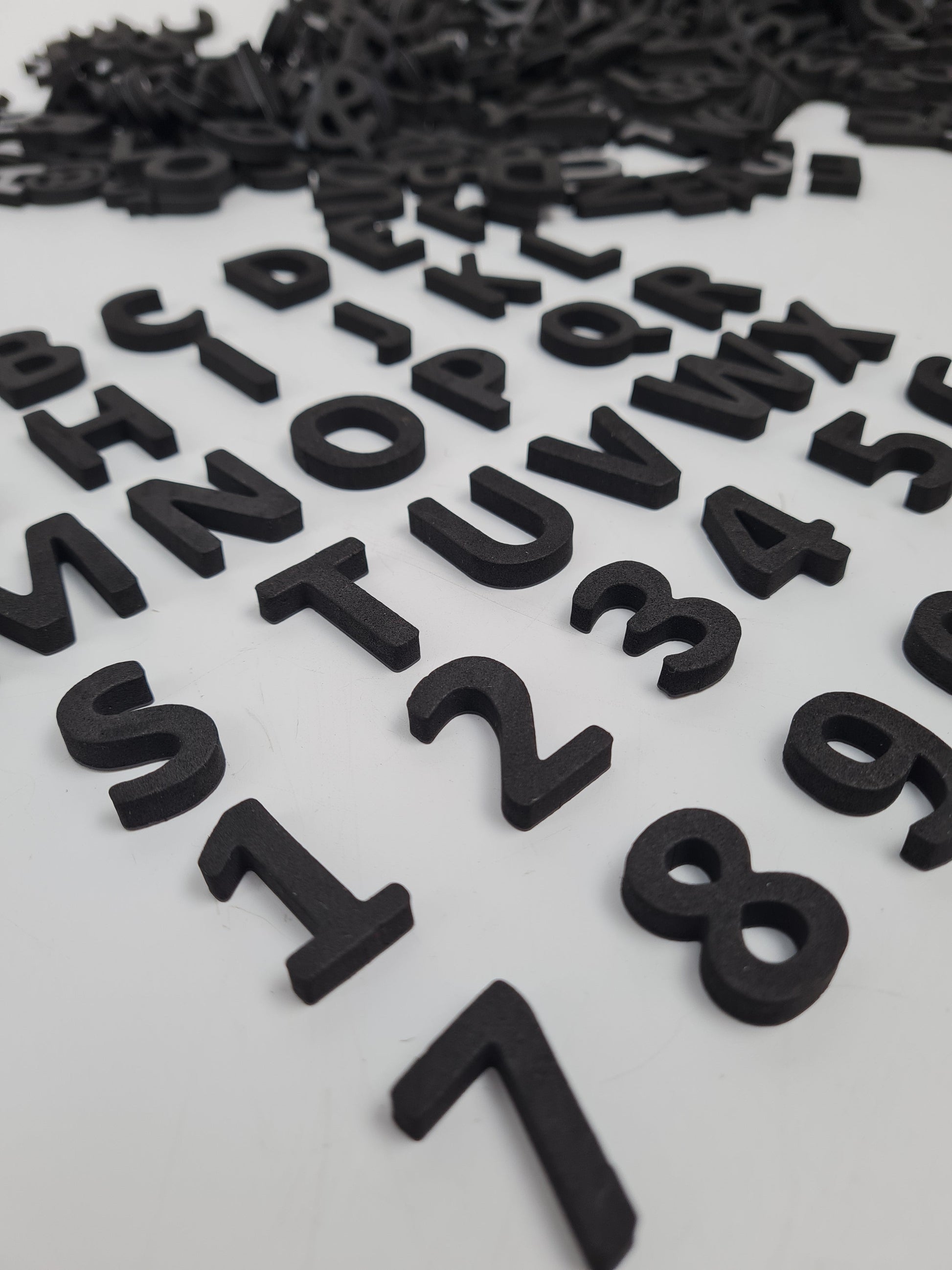 Magnetic Letter, Number & Symbol Set – Changeable Message Pack Compatible with Metal Surfaces - Otimsan Shop